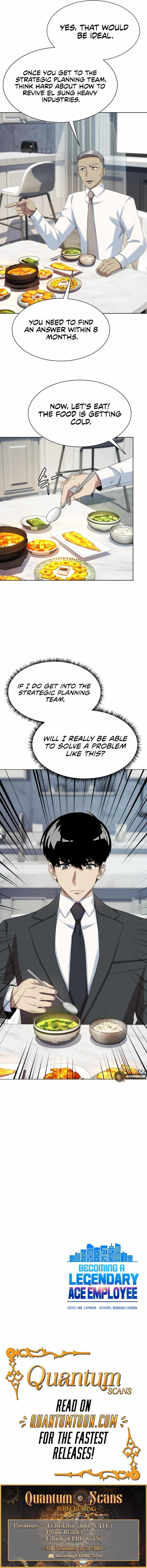 Becoming A Legendary Ace Employee Chapter 86 page 9