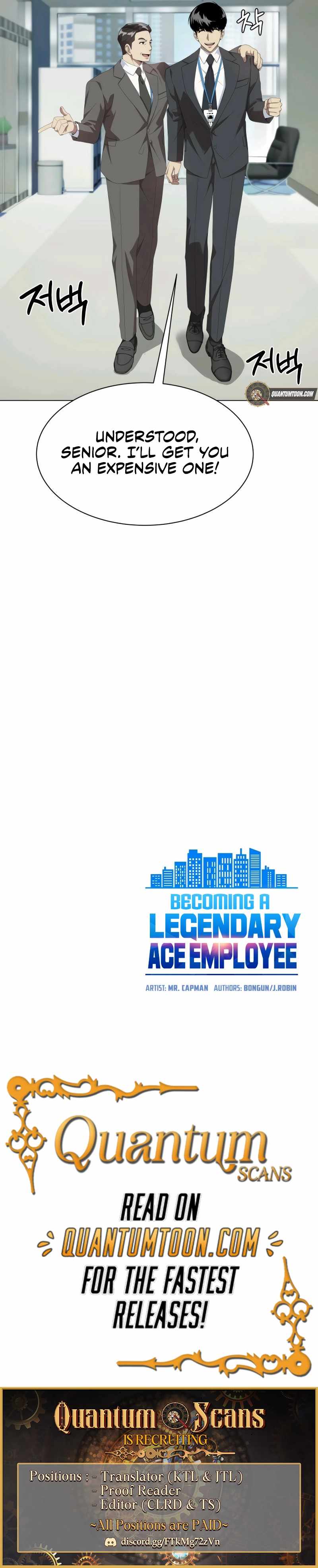 Becoming A Legendary Ace Employee Chapter 88 page 16