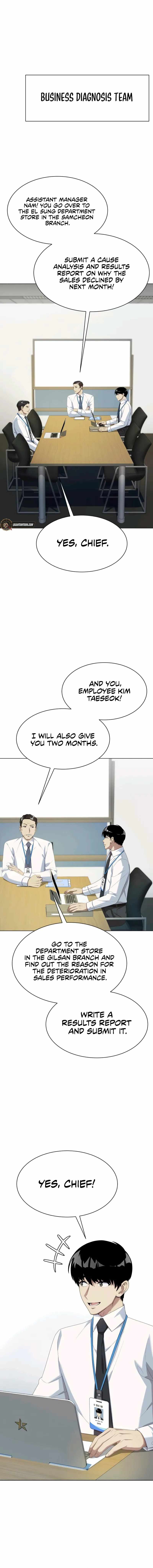 Becoming A Legendary Ace Employee Chapter 90 page 1