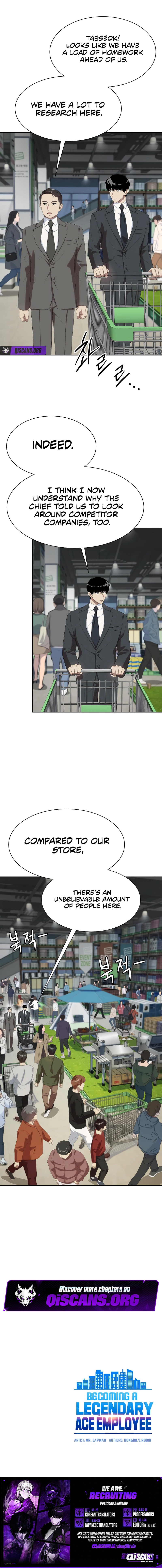 Becoming A Legendary Ace Employee Chapter 96 page 12
