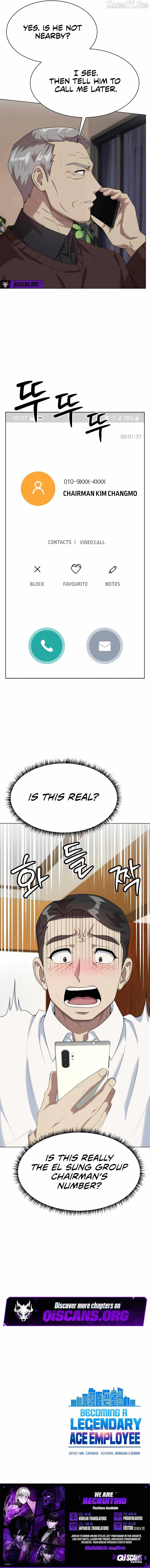 Becoming A Legendary Ace Employee Chapter 98 page 14