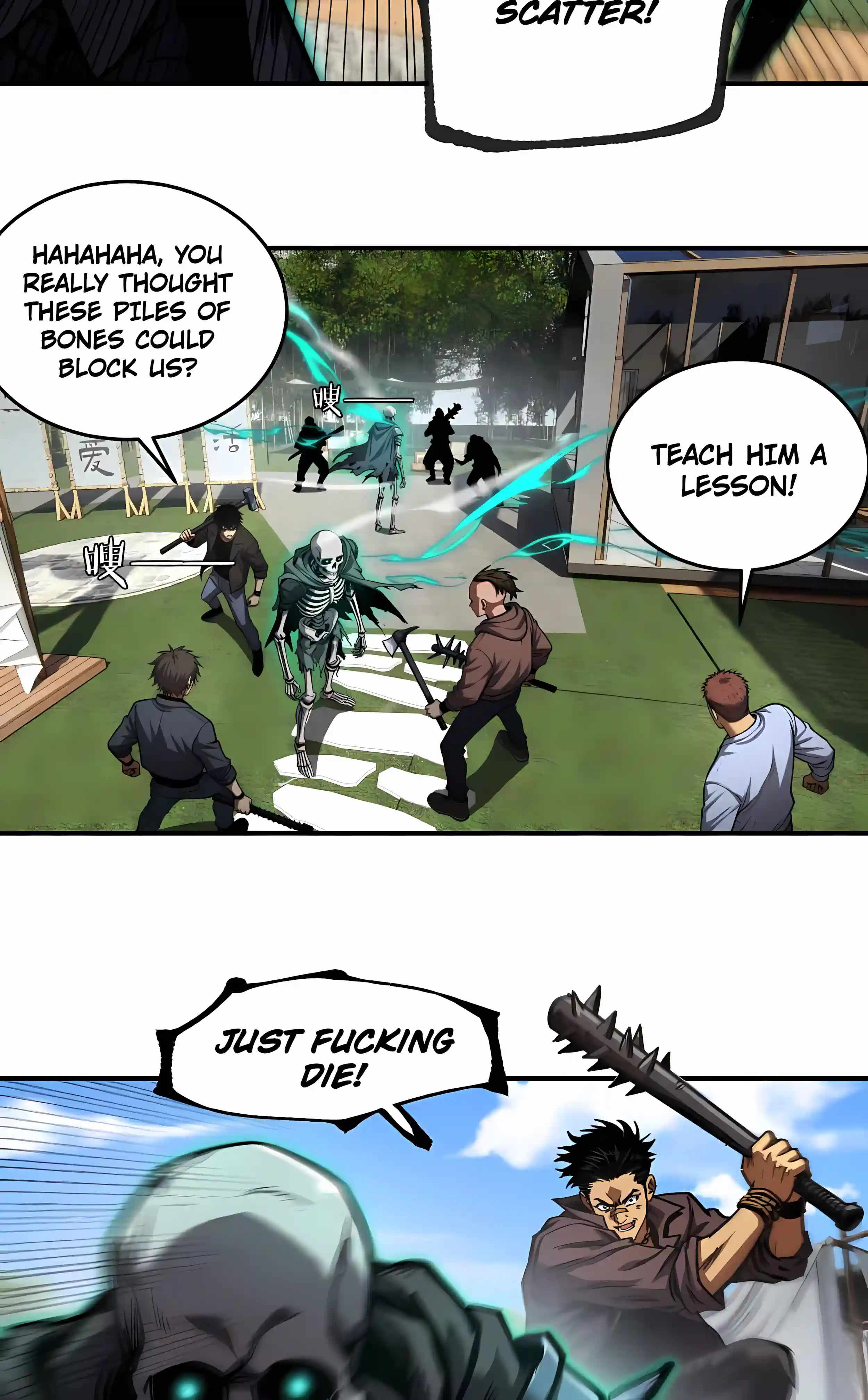 Becoming Necromancer God Through a Skeleton Clone Chapter 13 page 33
