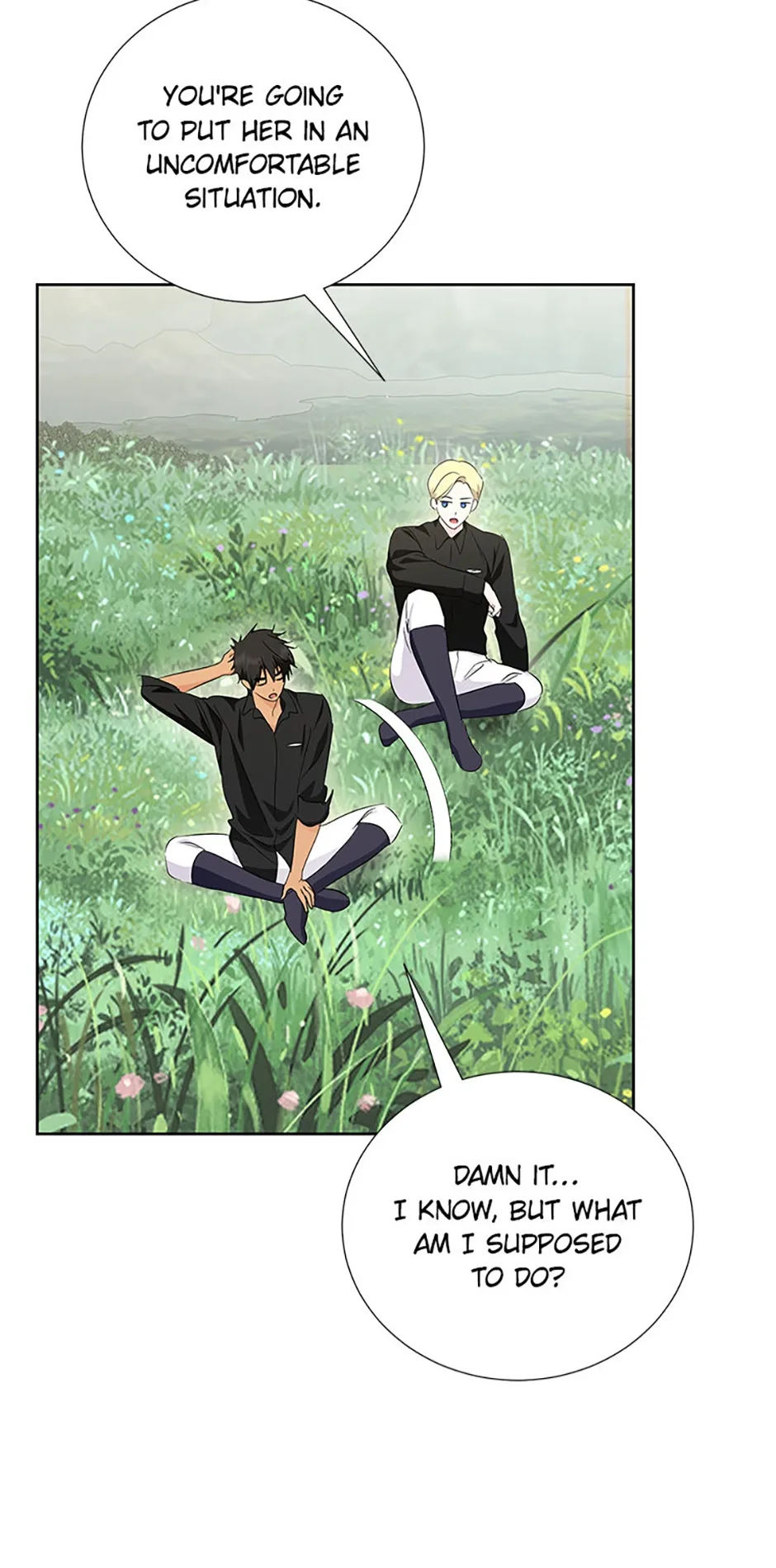 Behind His Kind Mask Chapter 57 page 46