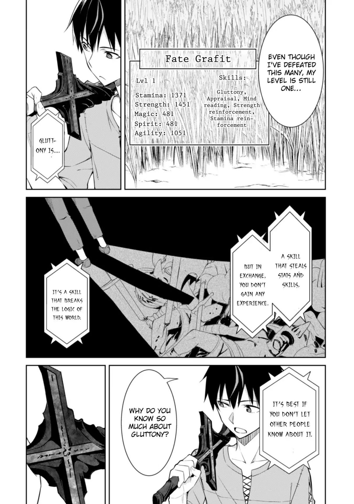 Berserk of Gluttony Chapter 3 page 8