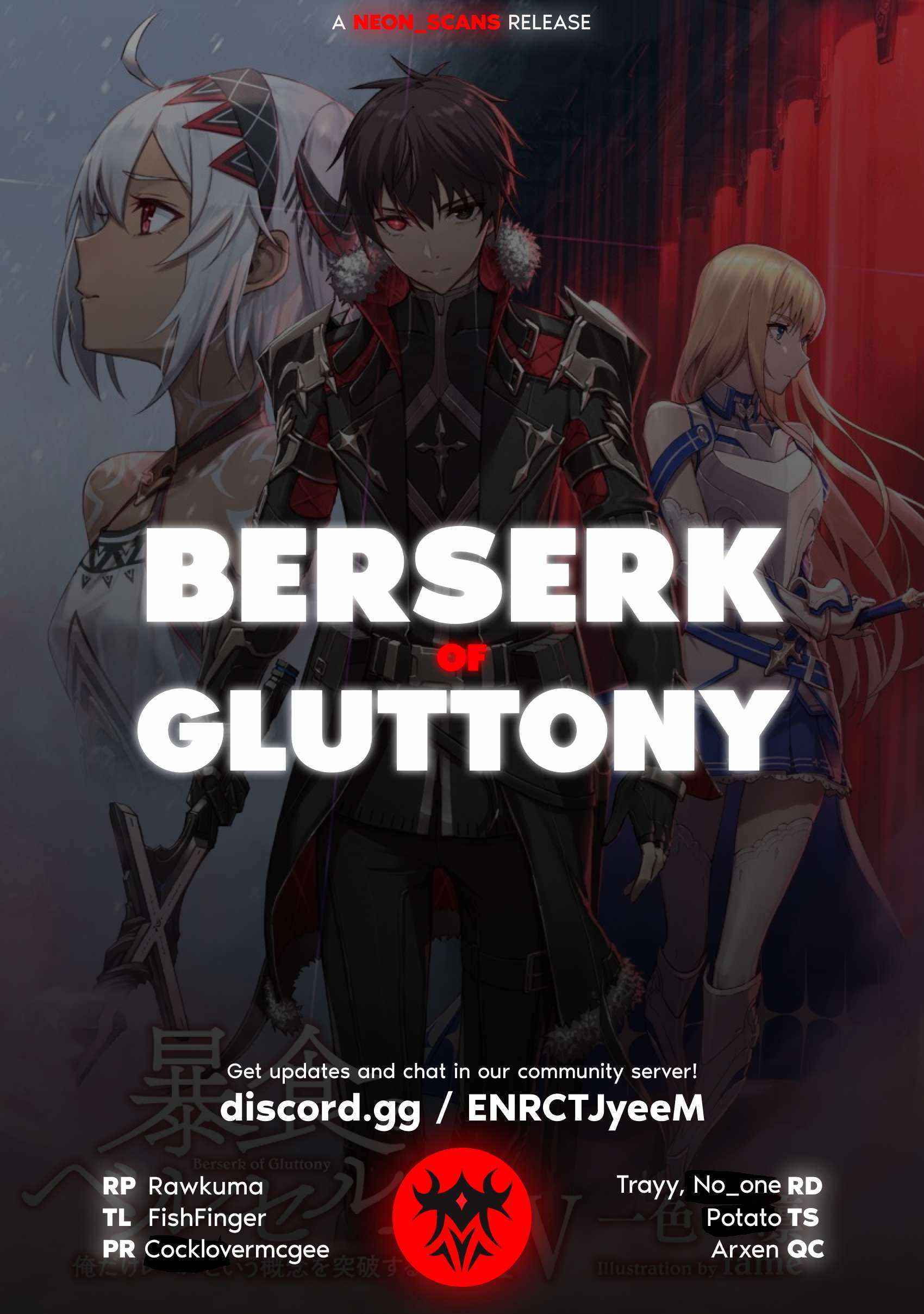 Berserk of Gluttony Chapter 61.2 page 1