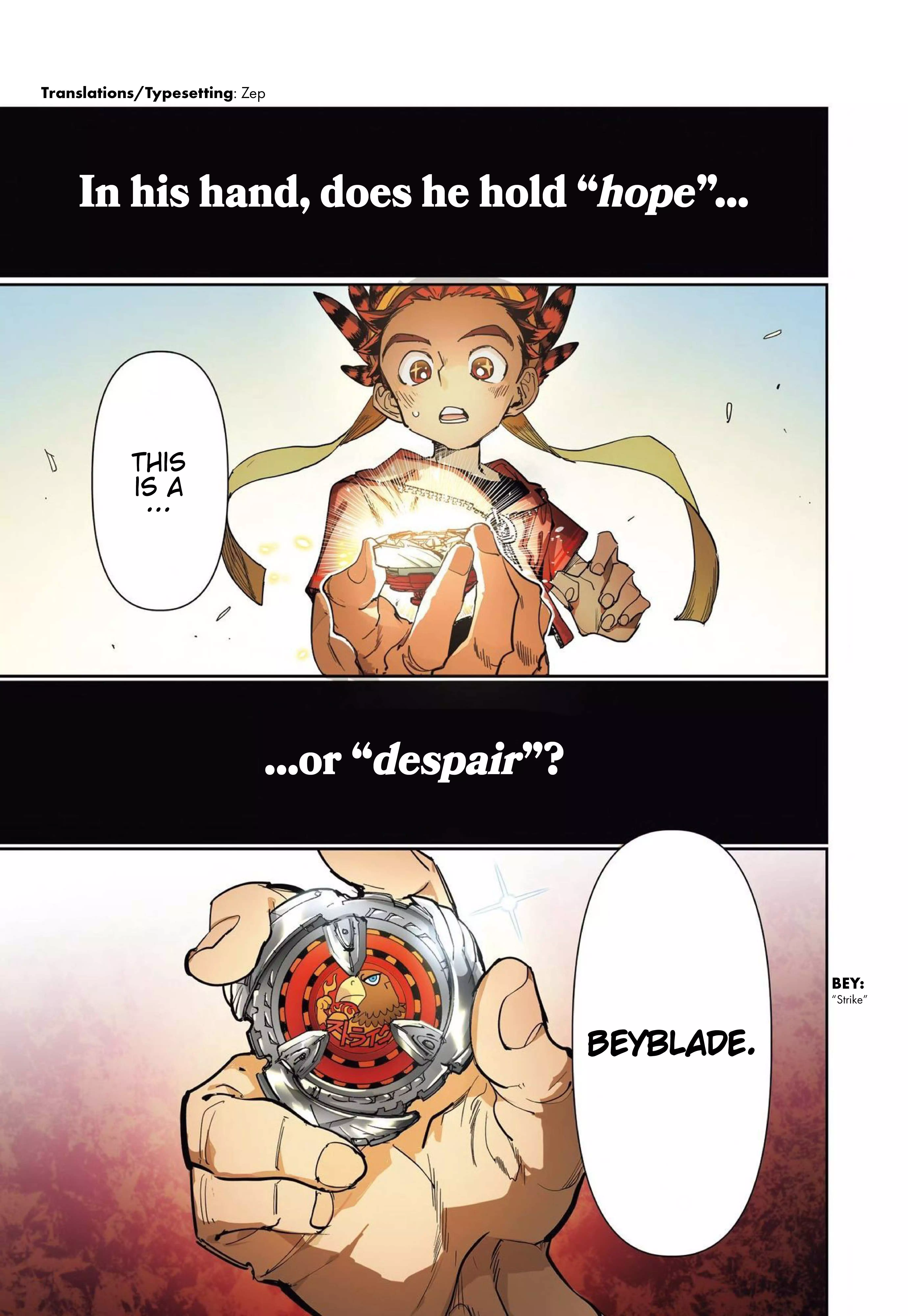 Beyblade X Chapter 0 page 2