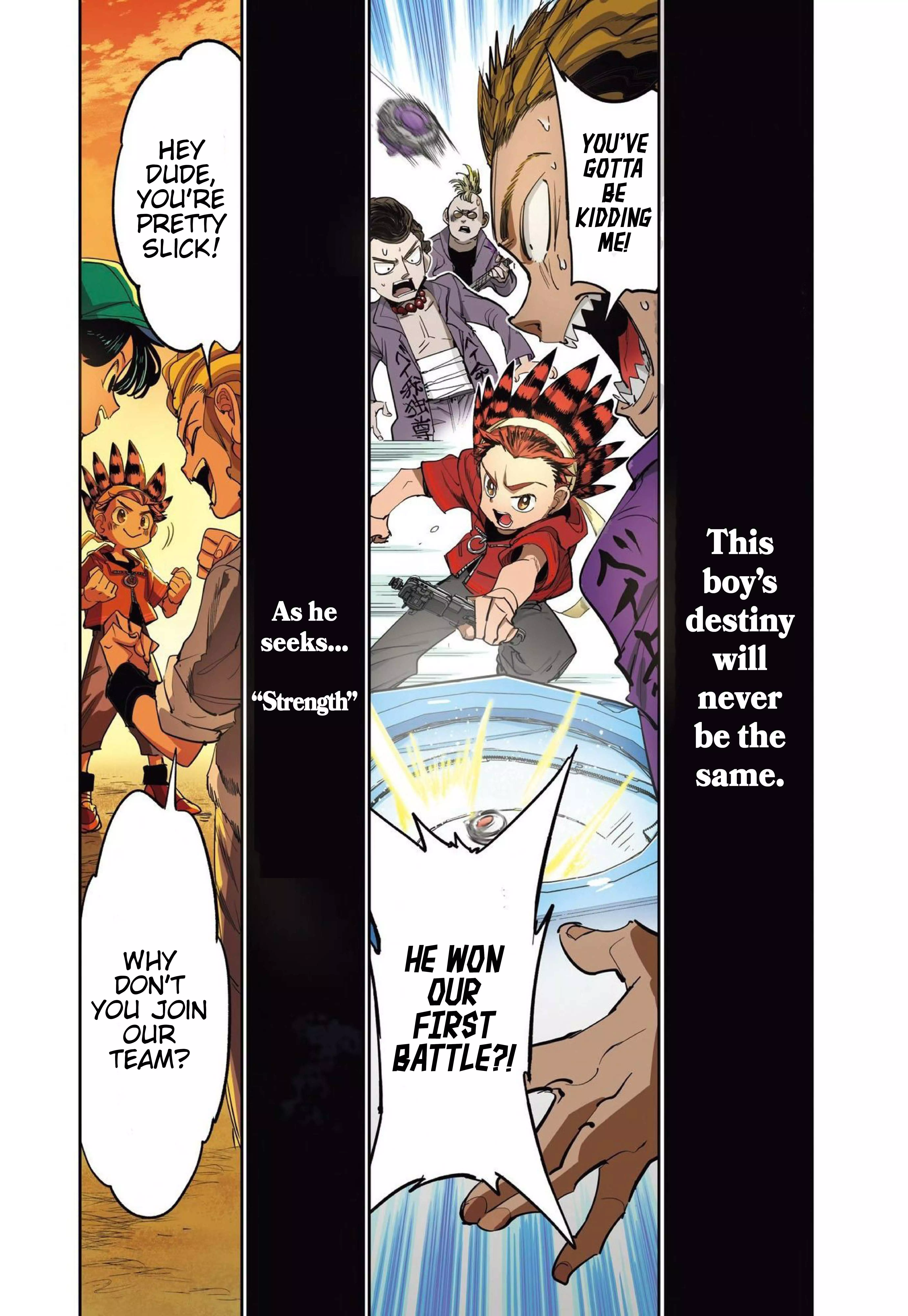 Beyblade X Chapter 0 page 3