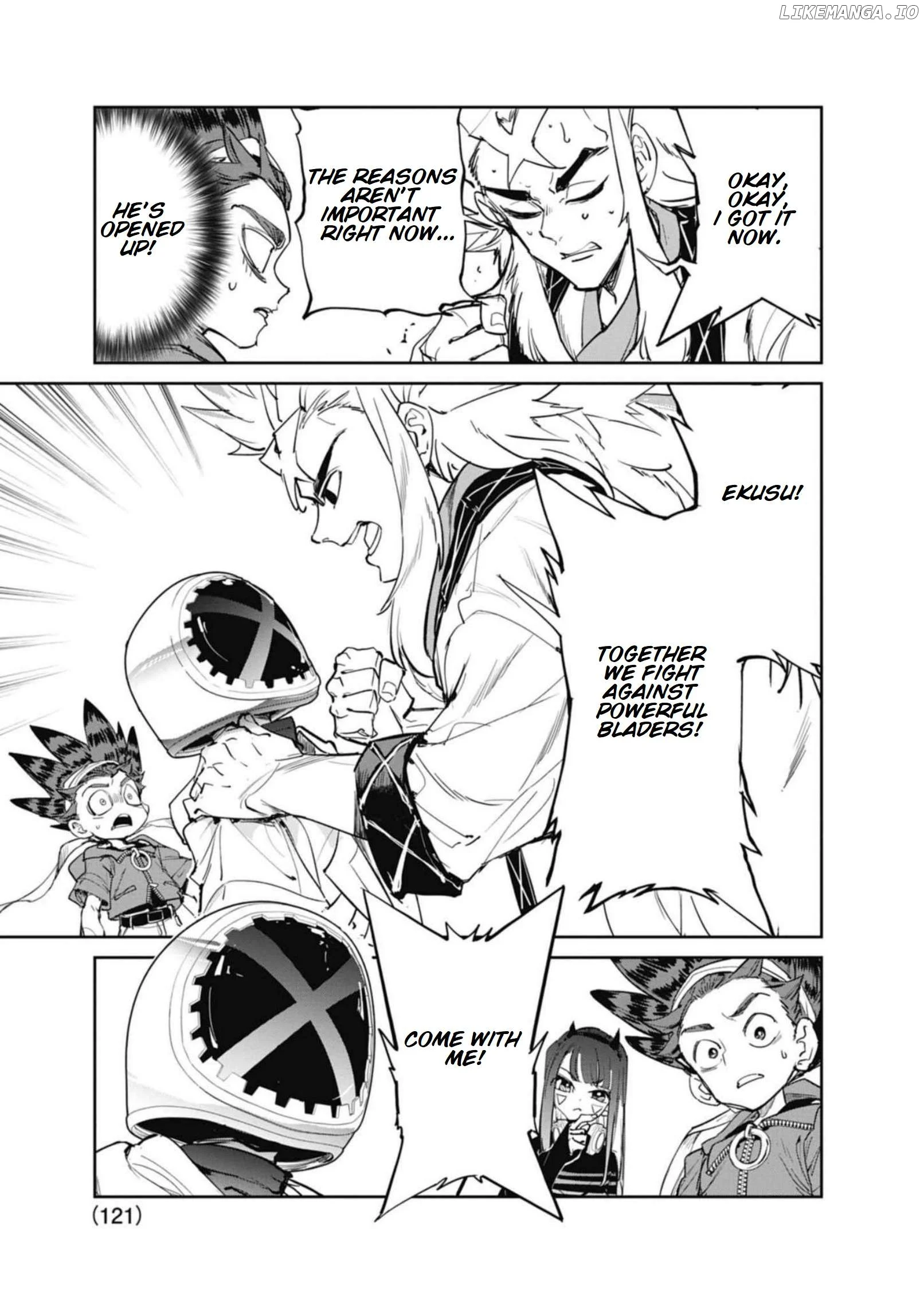 Beyblade X Chapter 17 page 34