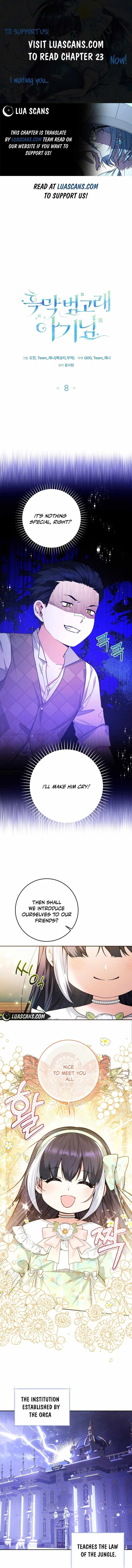 Black Killer Whale Baby Chapter 8 page 1
