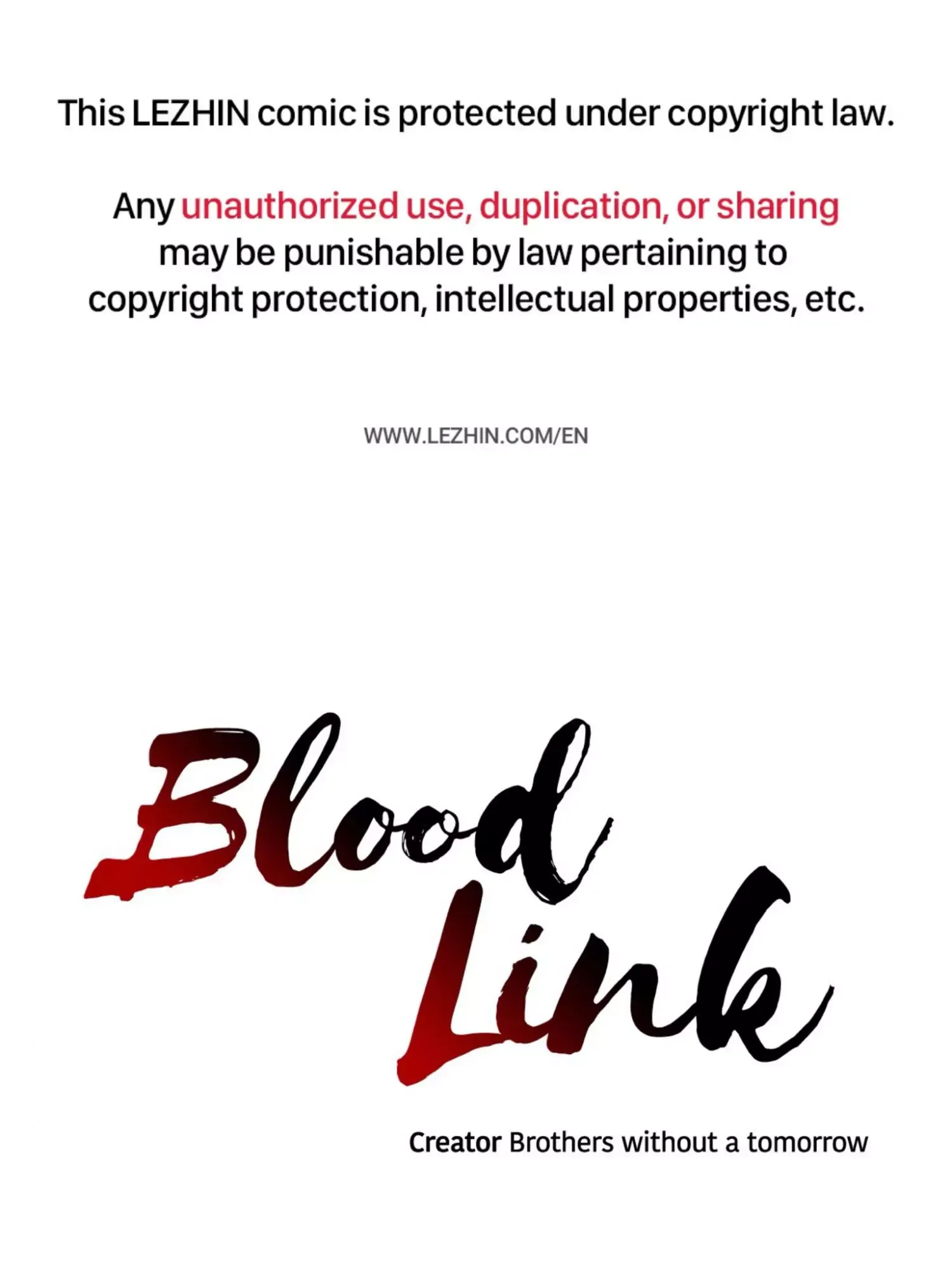 Blood Link Chapter 22 page 1