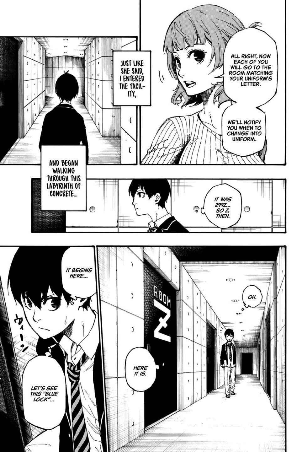 Blue Lock Chapter 2 page 6