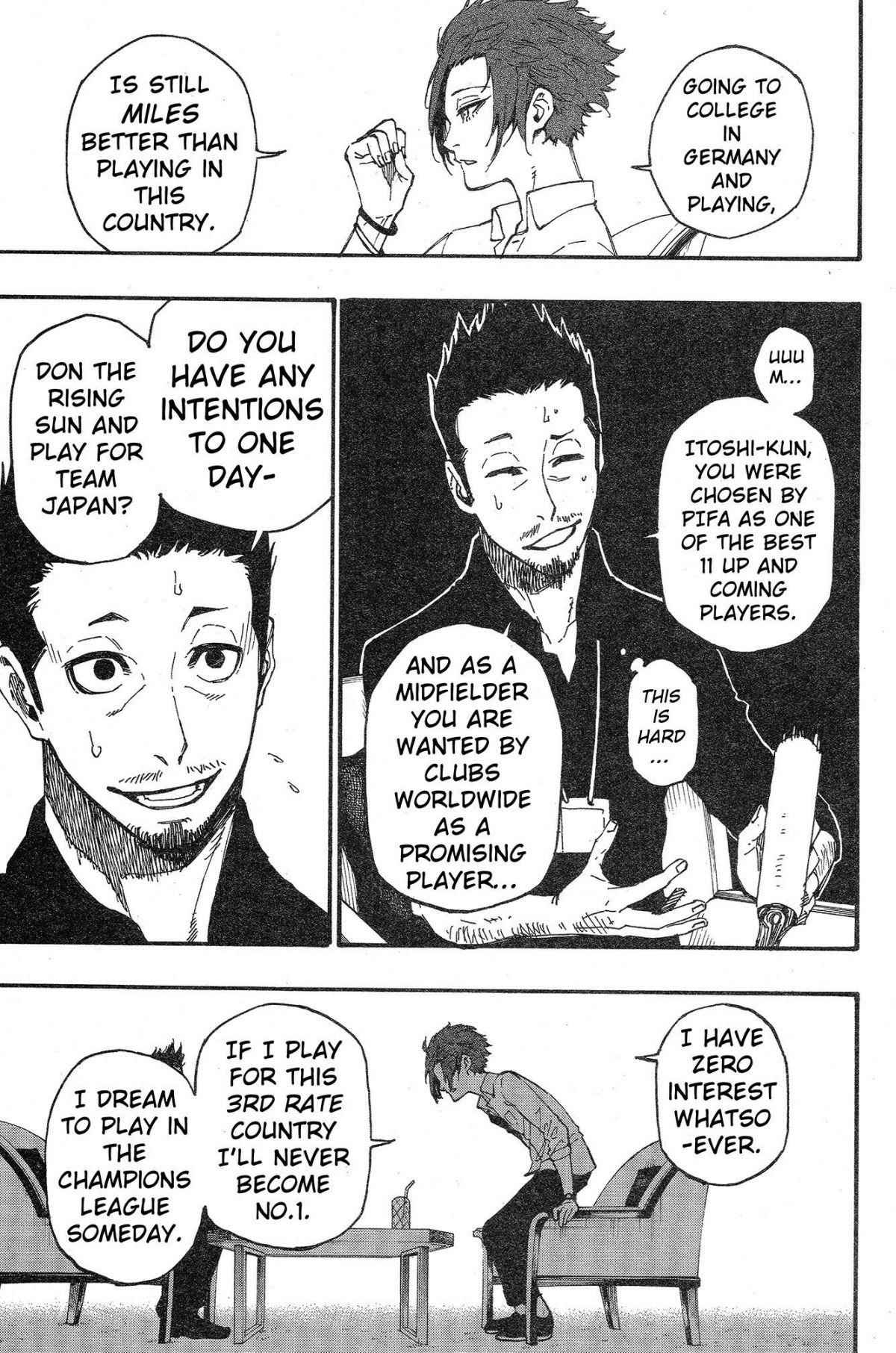 Blue Lock Chapter 4 page 5