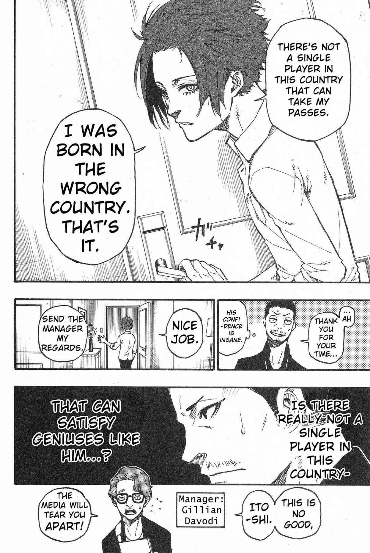 Blue Lock Chapter 4 page 6