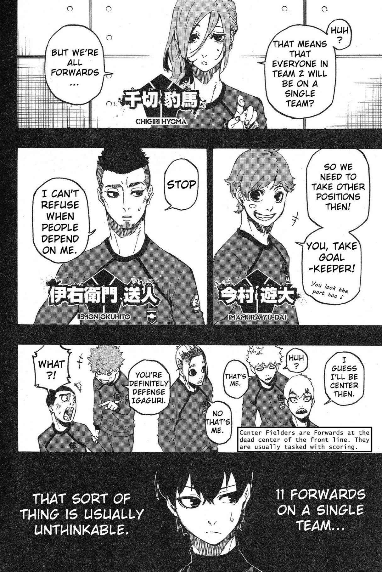 Blue Lock Chapter 4 page 12