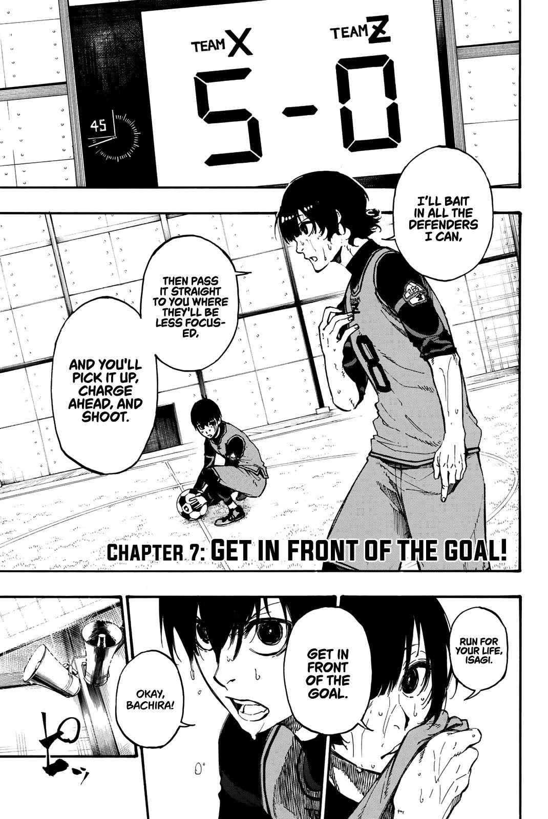 Blue Lock Chapter 7 page 3