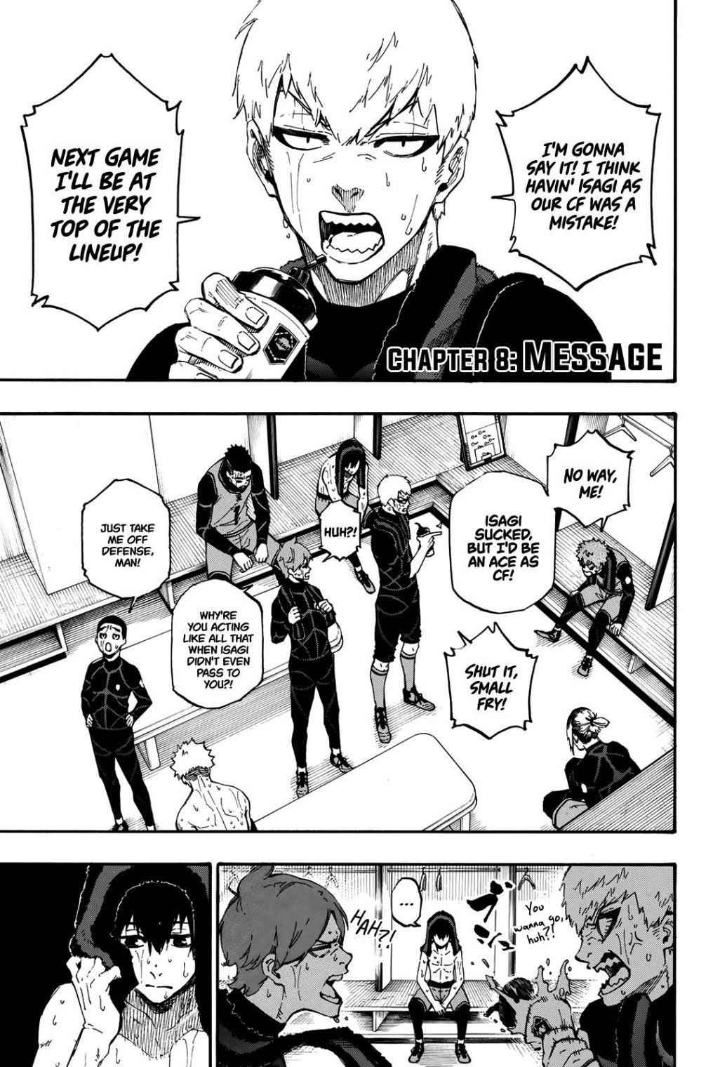 Blue Lock Chapter 8 page 3