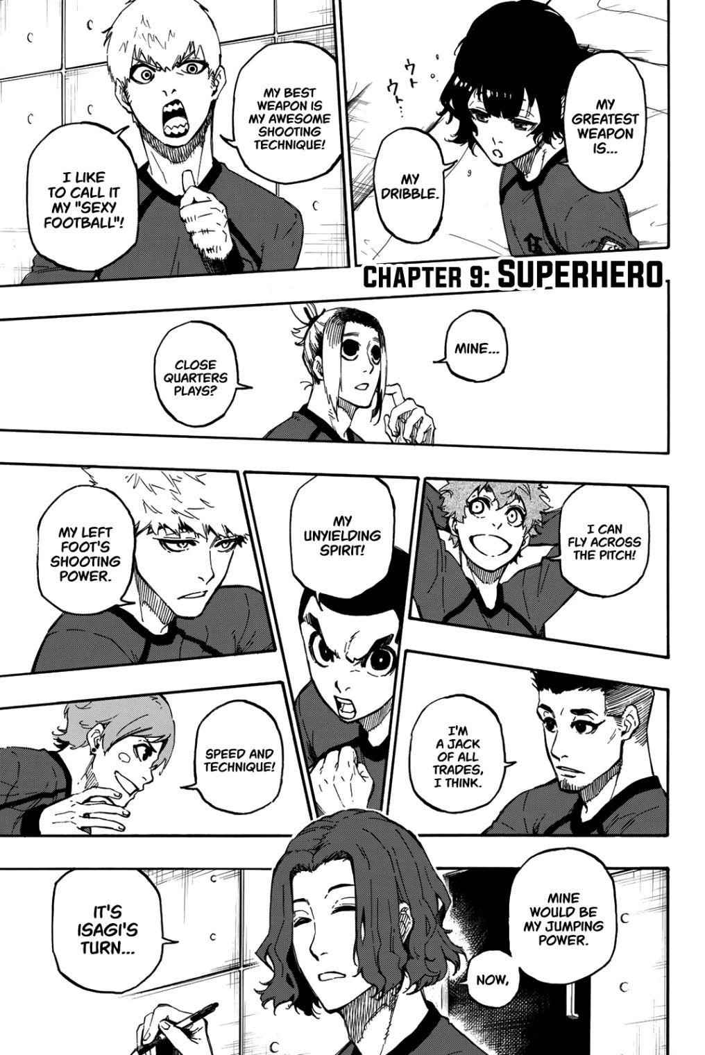 Blue Lock Chapter 9 page 3