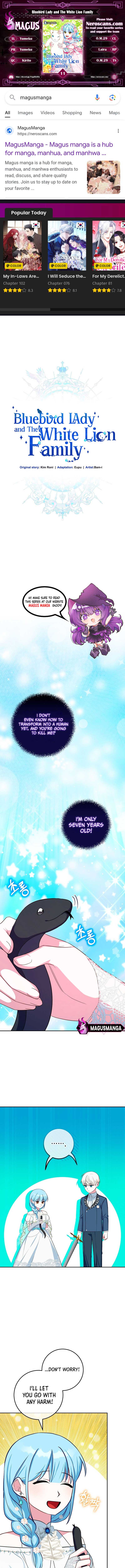 Bluebird Lady and The White Lion Family Chapter 11 page 2