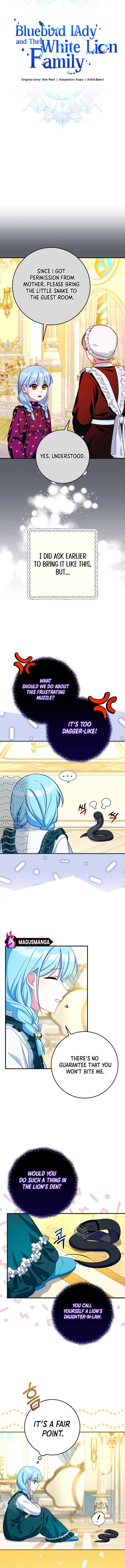 Bluebird Lady and The White Lion Family Chapter 16 page 3