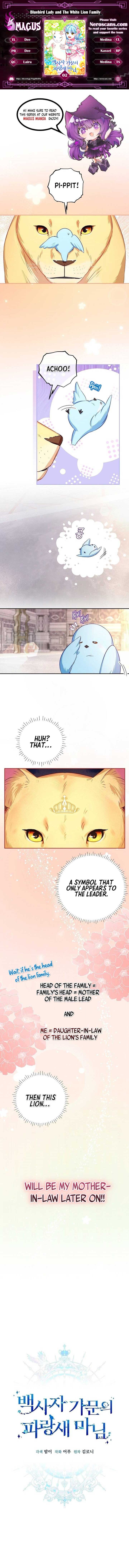 Bluebird Lady and The White Lion Family Chapter 2 page 2