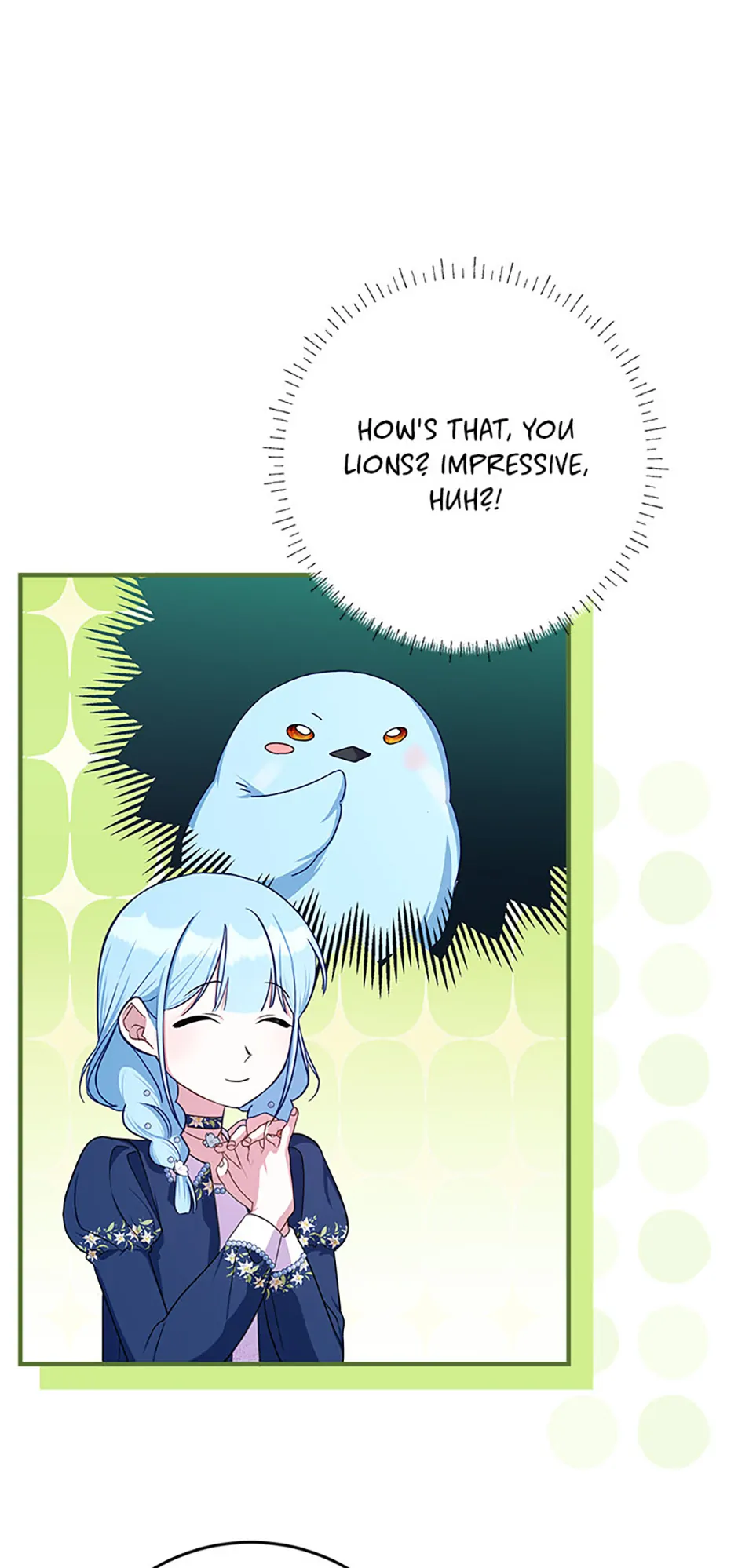 Bluebird Lady and The White Lion Family Chapter 27 page 43