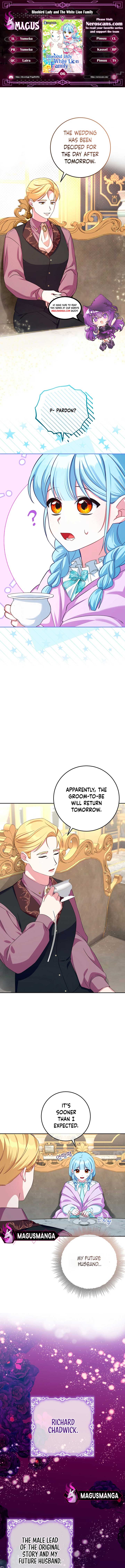 Bluebird Lady and The White Lion Family Chapter 6 page 2