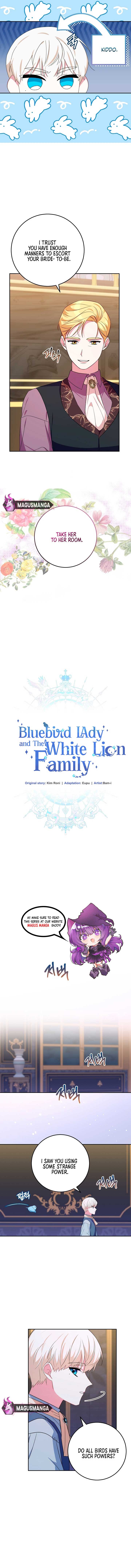 Bluebird Lady and The White Lion Family Chapter 9 page 4