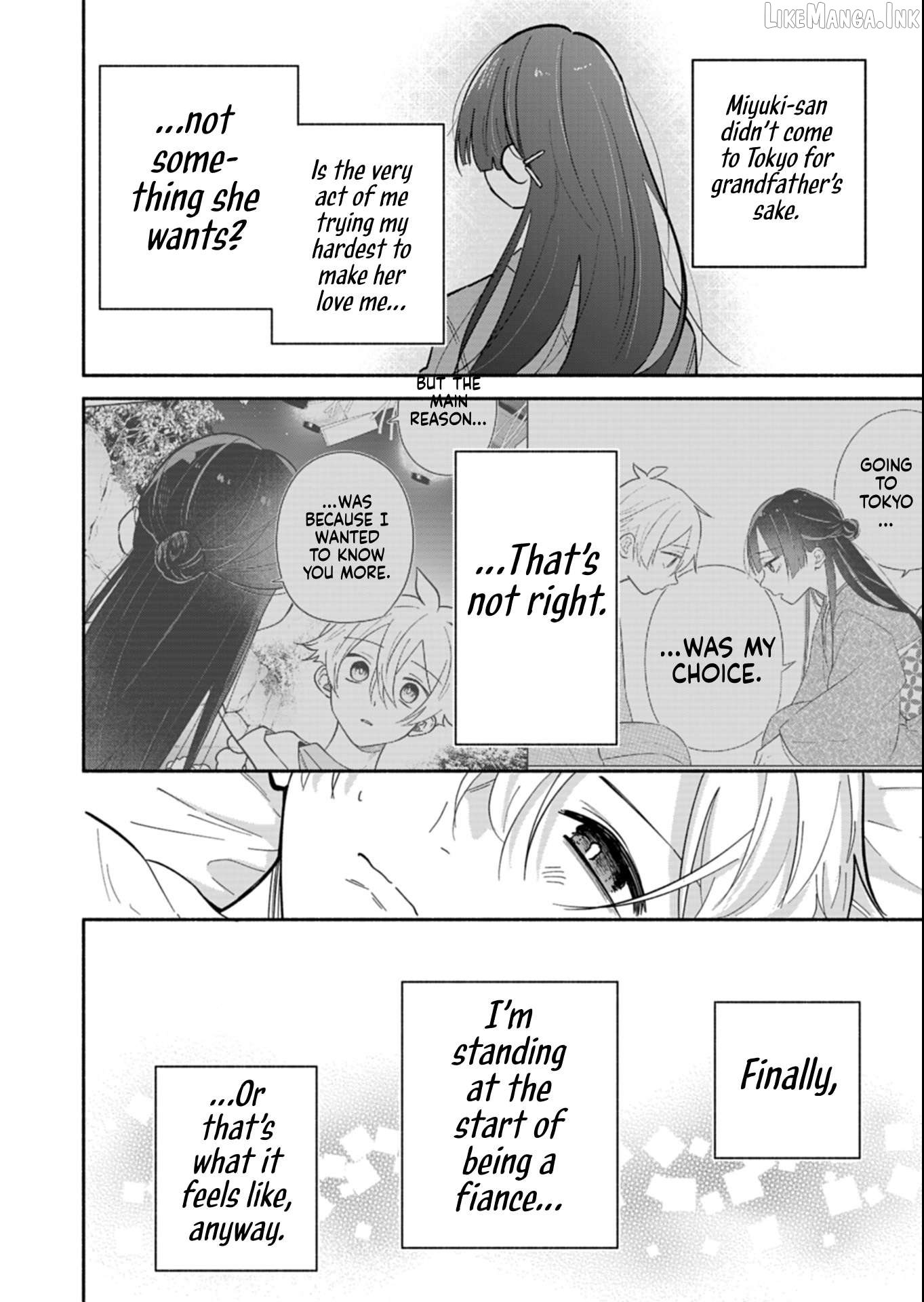 Boku no Ikezuna Konyakusha Chapter 25.1 page 4