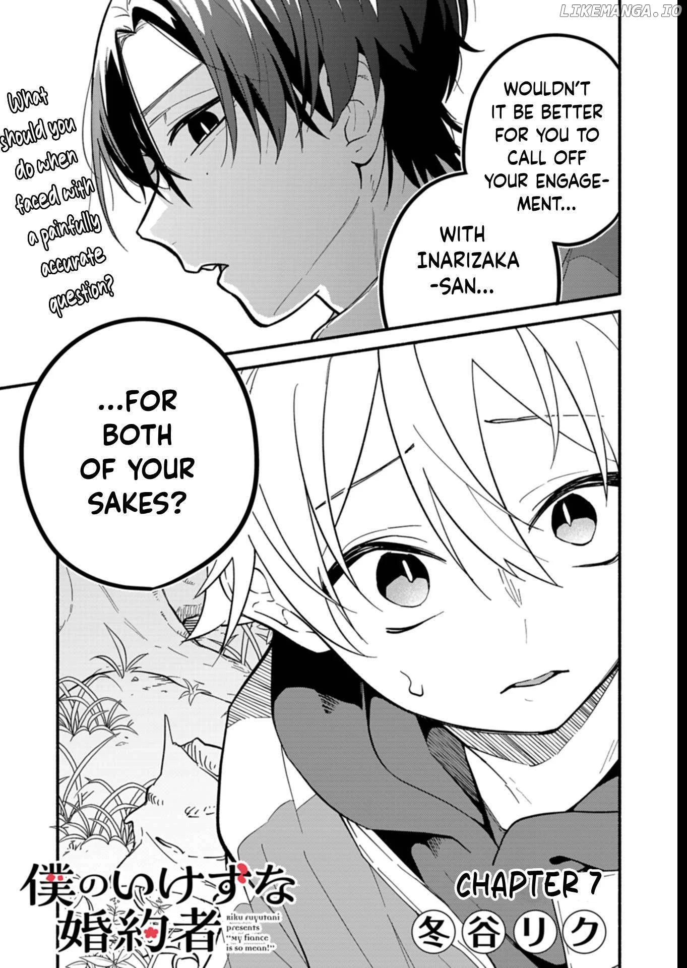 Boku no Ikezuna Konyakusha Chapter 7 page 1