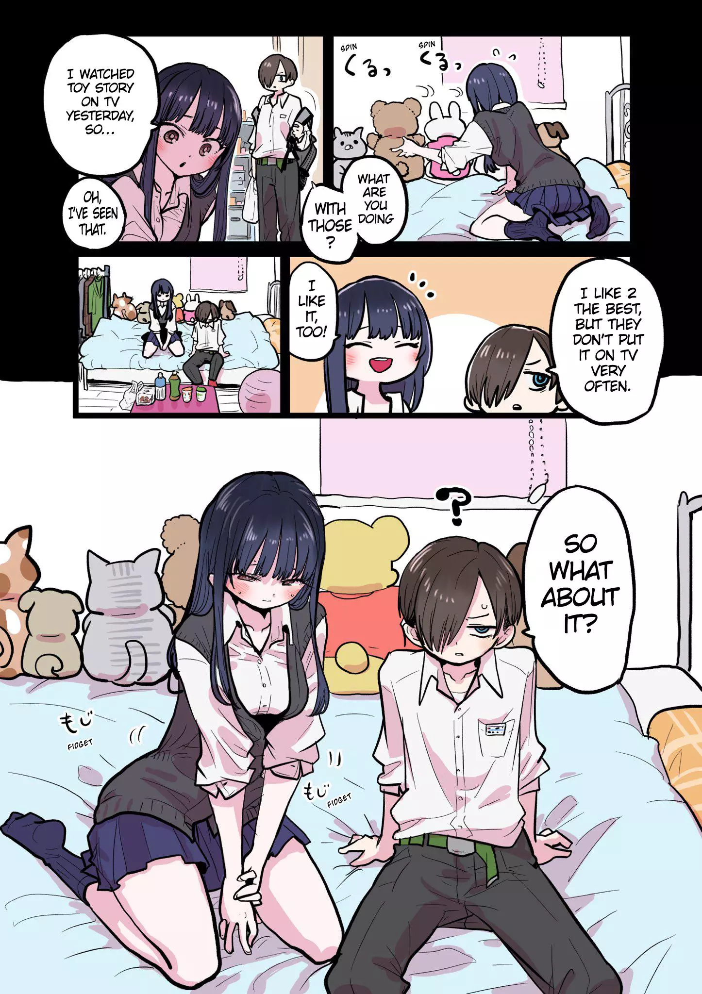 Boku No Kokoro No Yabai Yatsu Chapter 104.1 page 1