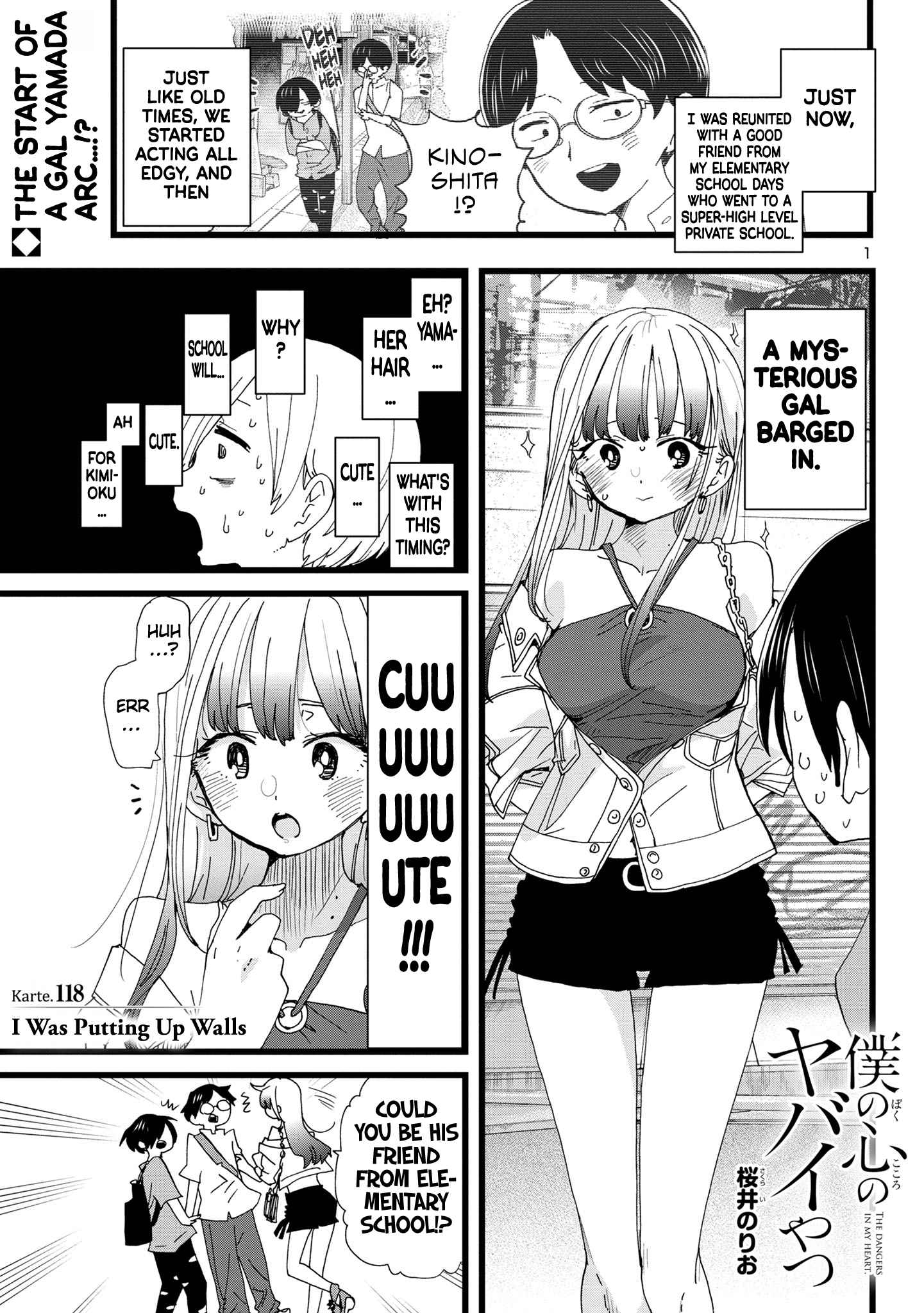 Boku No Kokoro No Yabai Yatsu Chapter 118 page 2