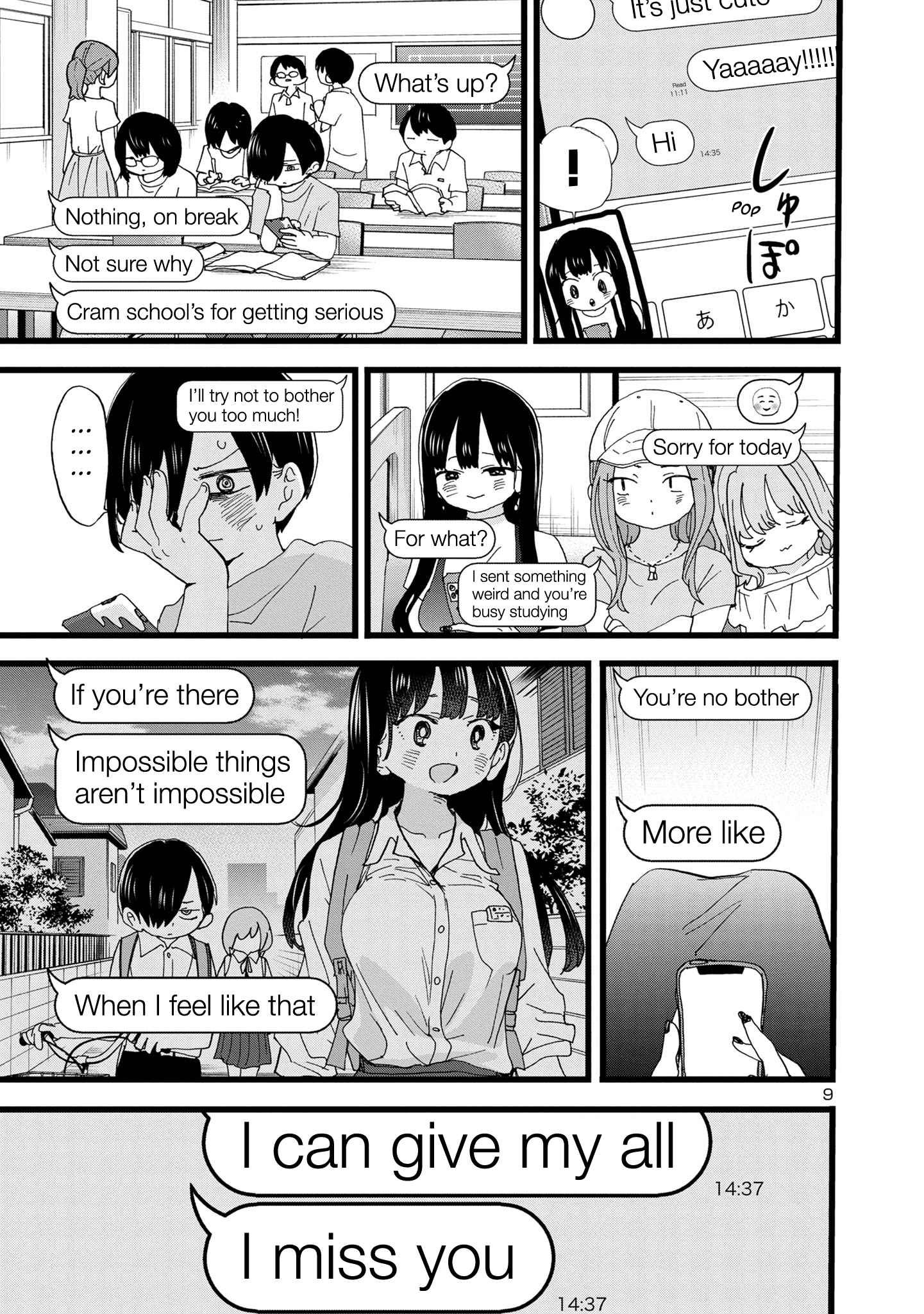 Boku No Kokoro No Yabai Yatsu Chapter 124 page 10