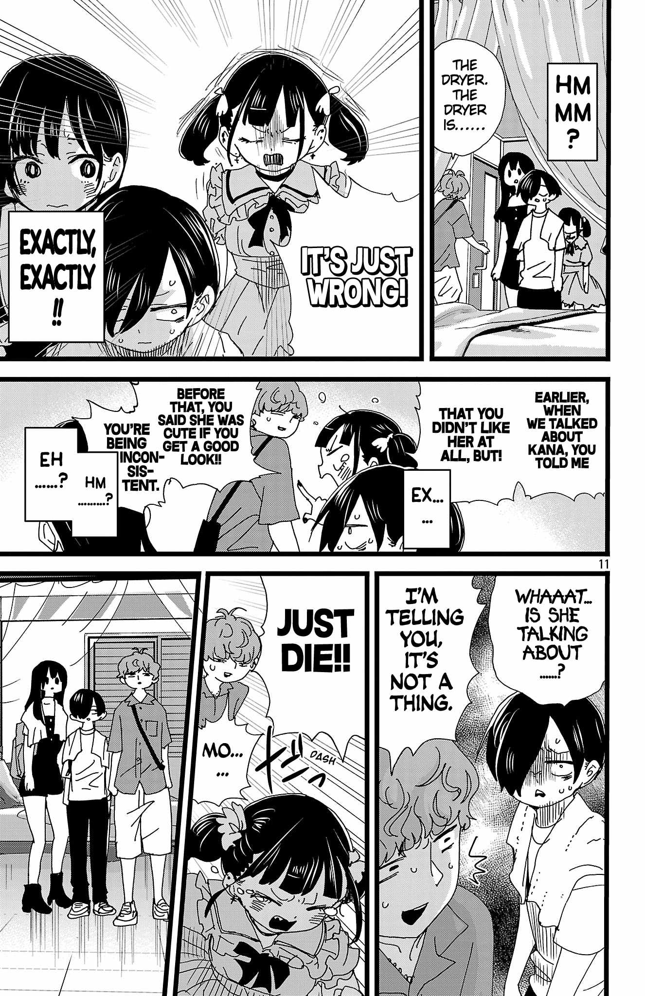 Boku No Kokoro No Yabai Yatsu Chapter 139 page 12