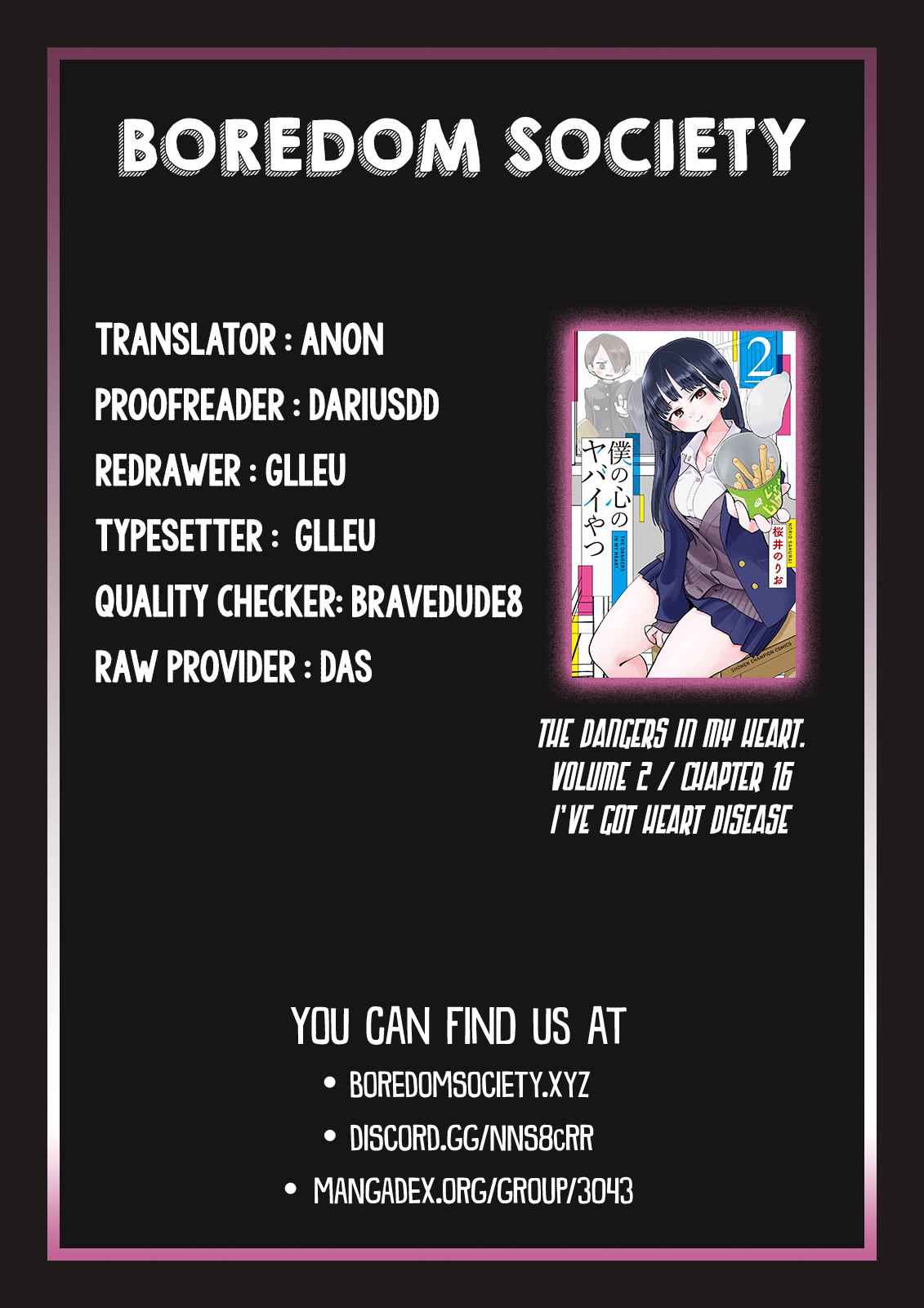 Boku No Kokoro No Yabai Yatsu Chapter 16 page 11