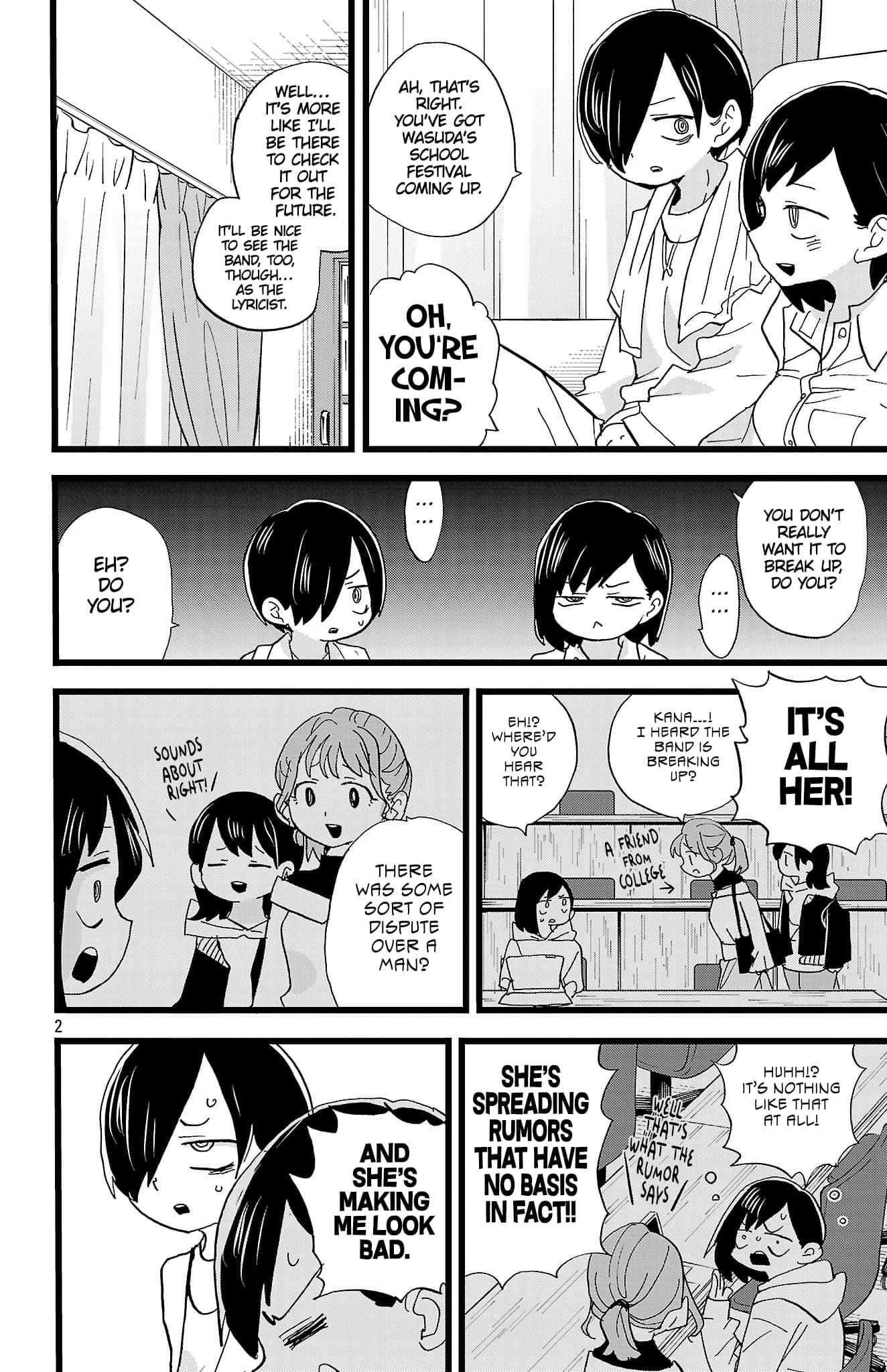 Boku No Kokoro No Yabai Yatsu Chapter 162 page 3