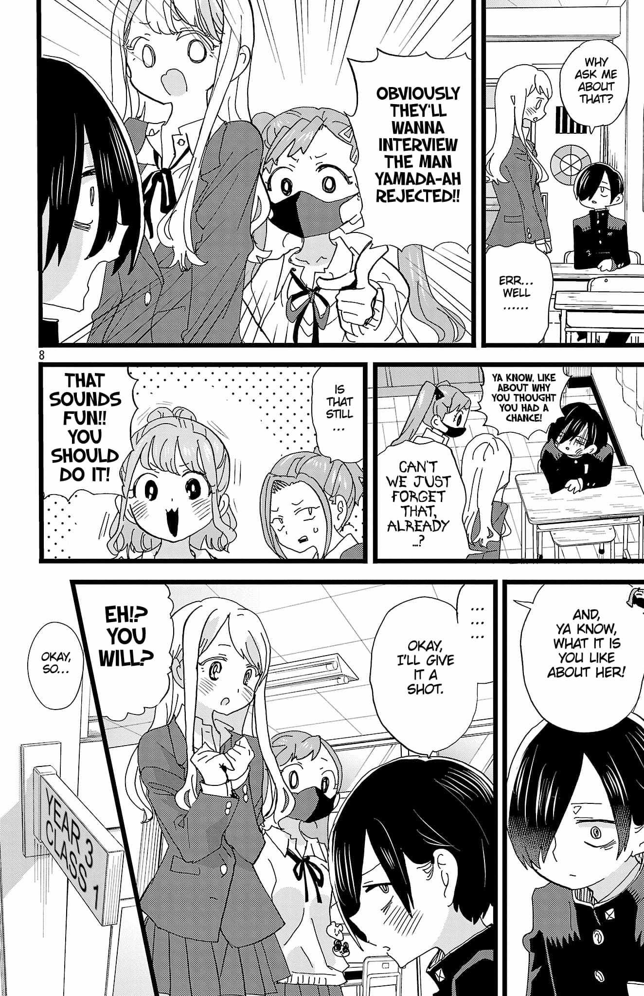 Boku No Kokoro No Yabai Yatsu Chapter 162 page 9
