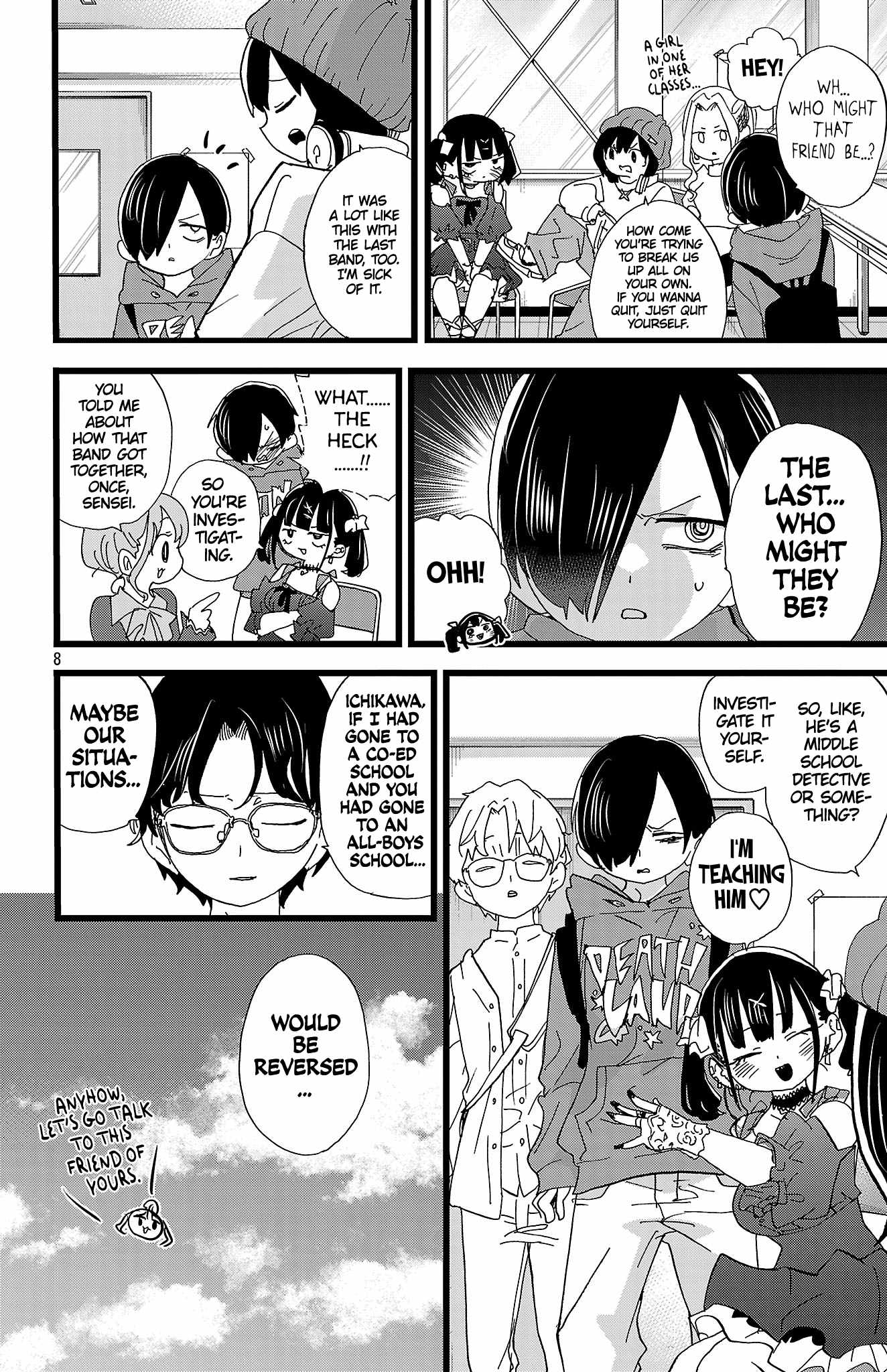 Boku No Kokoro No Yabai Yatsu Chapter 164 page 9