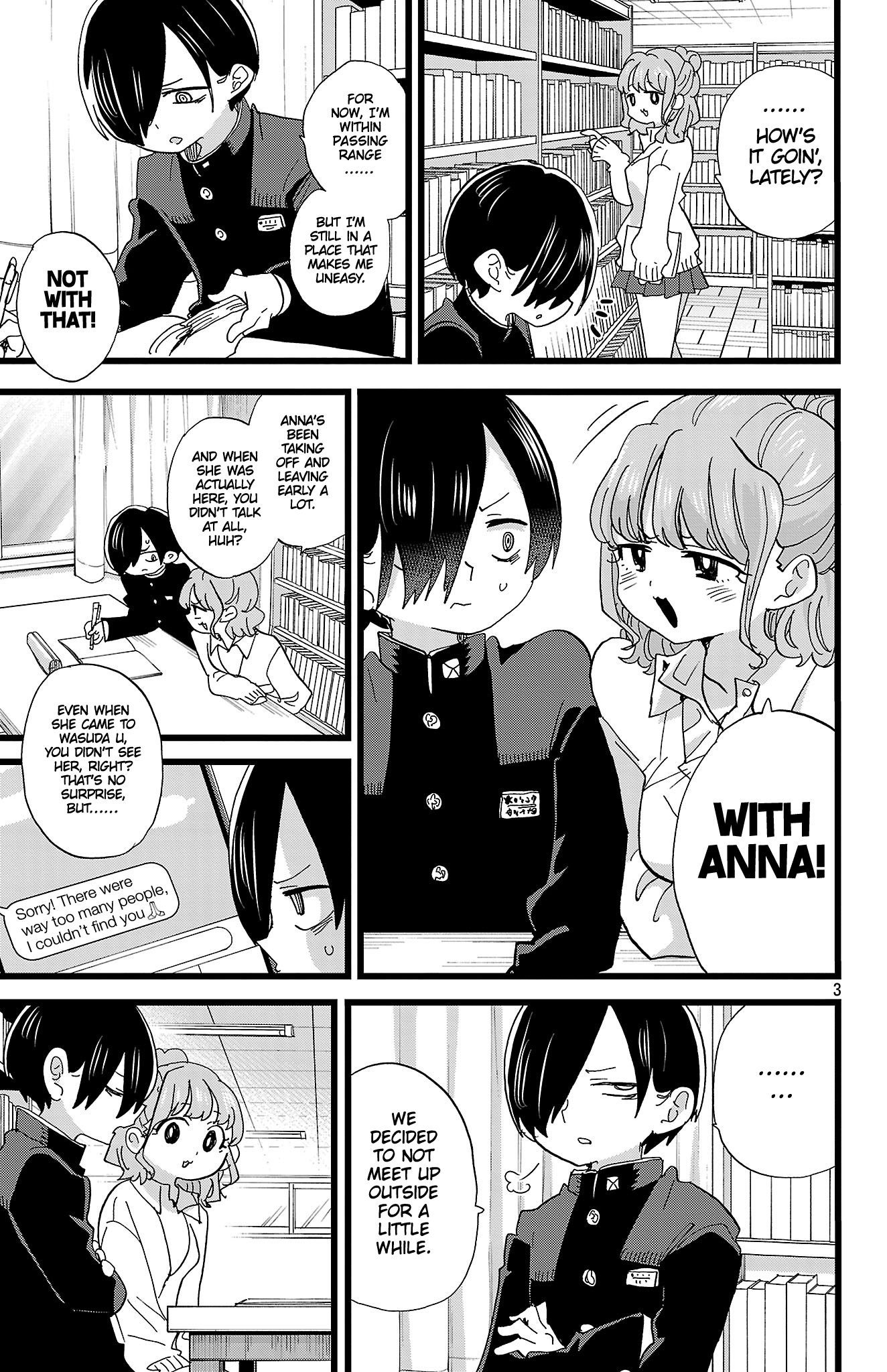 Boku No Kokoro No Yabai Yatsu Chapter 167 page 4