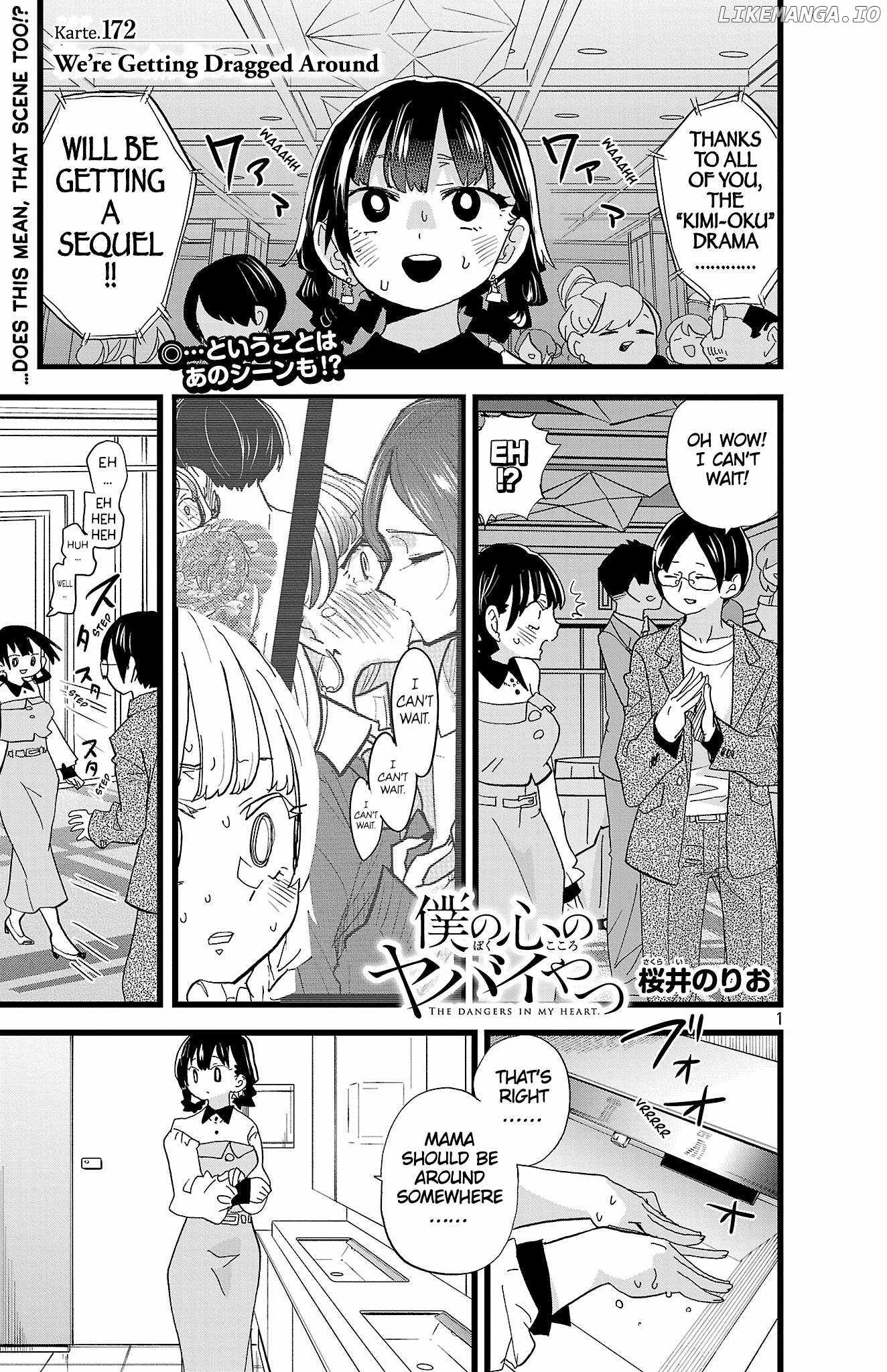 Boku No Kokoro No Yabai Yatsu Chapter 172 page 2