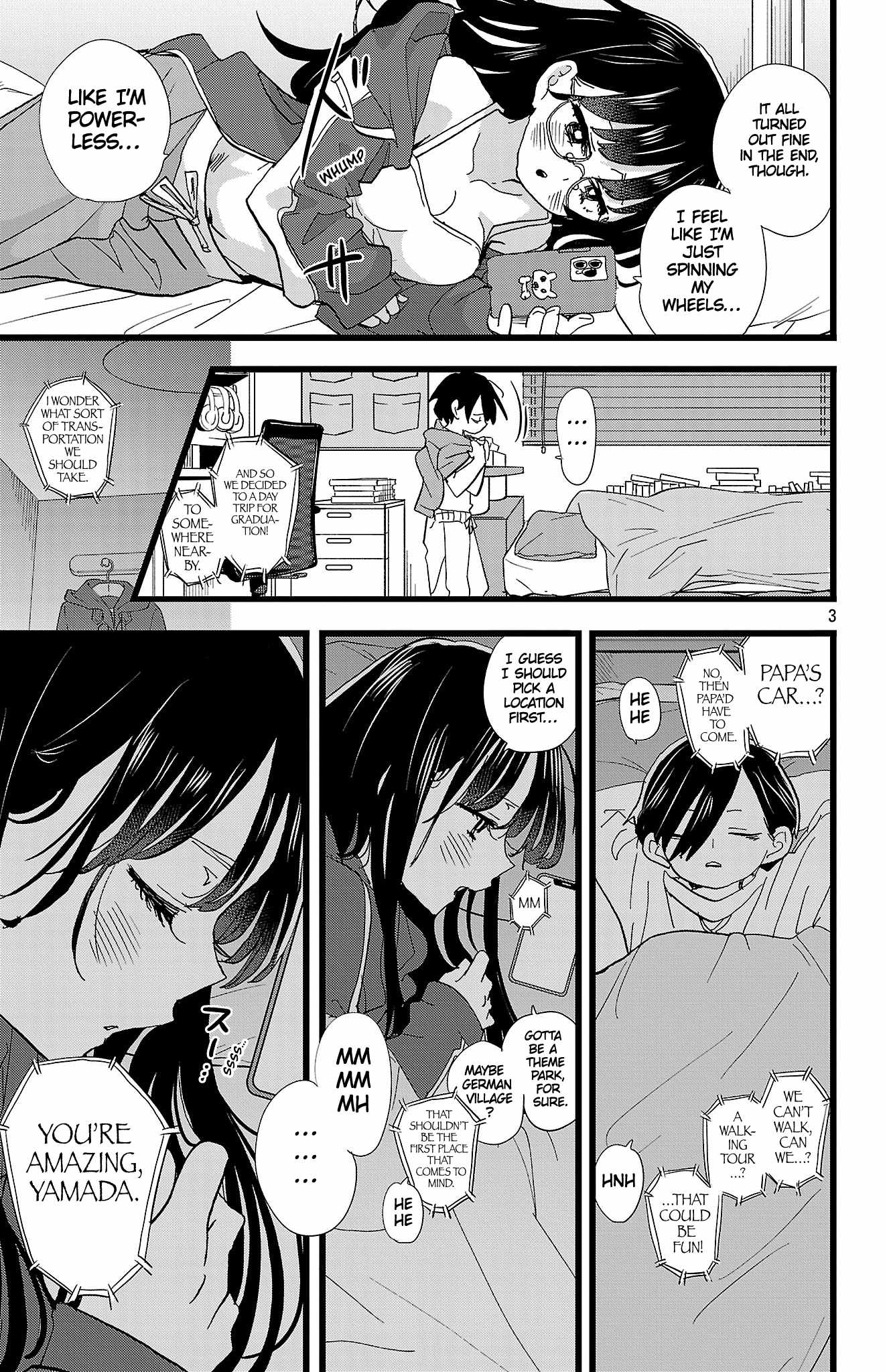 Boku No Kokoro No Yabai Yatsu Chapter 187 page 3