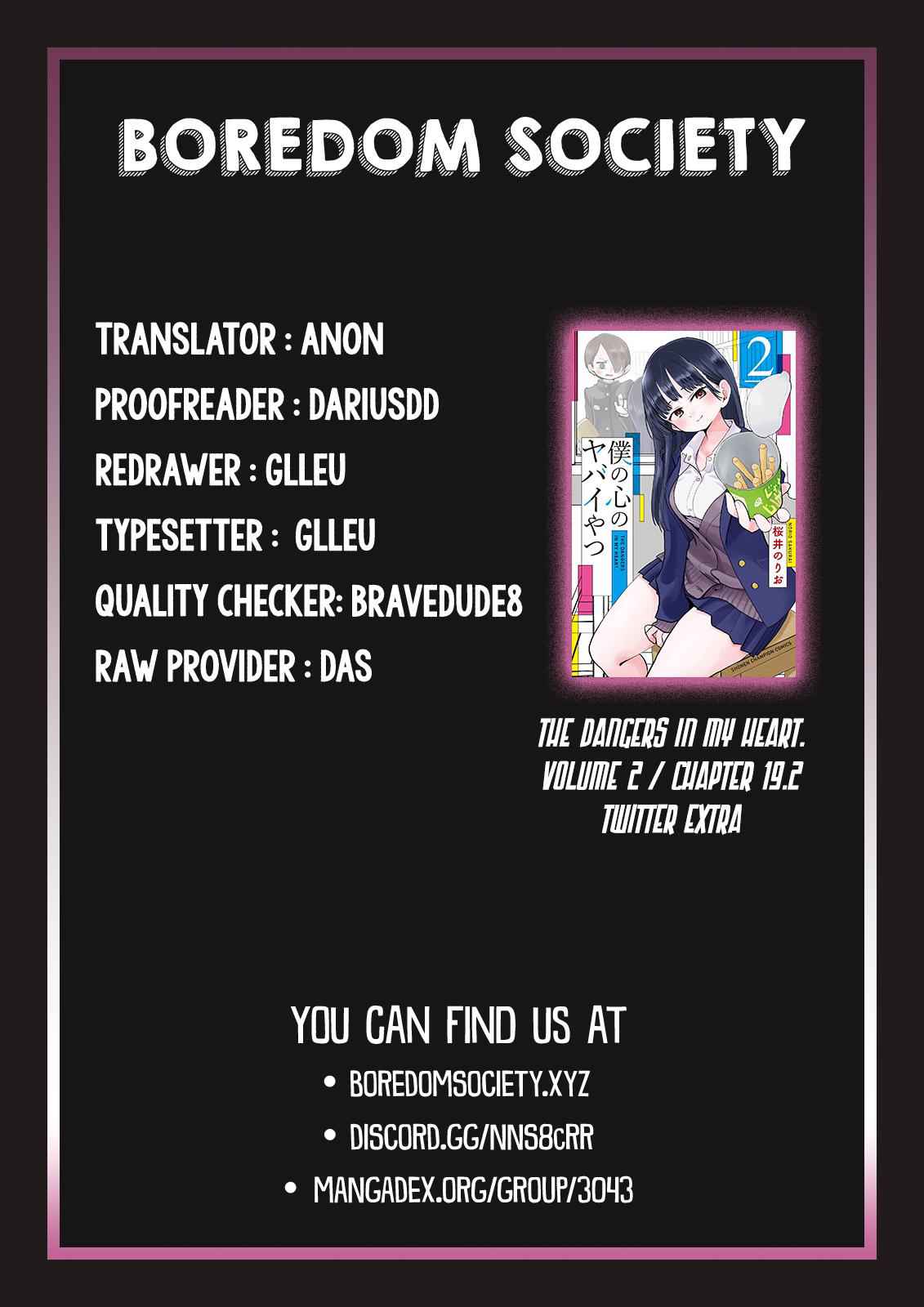 Boku No Kokoro No Yabai Yatsu Chapter 19.2 page 7