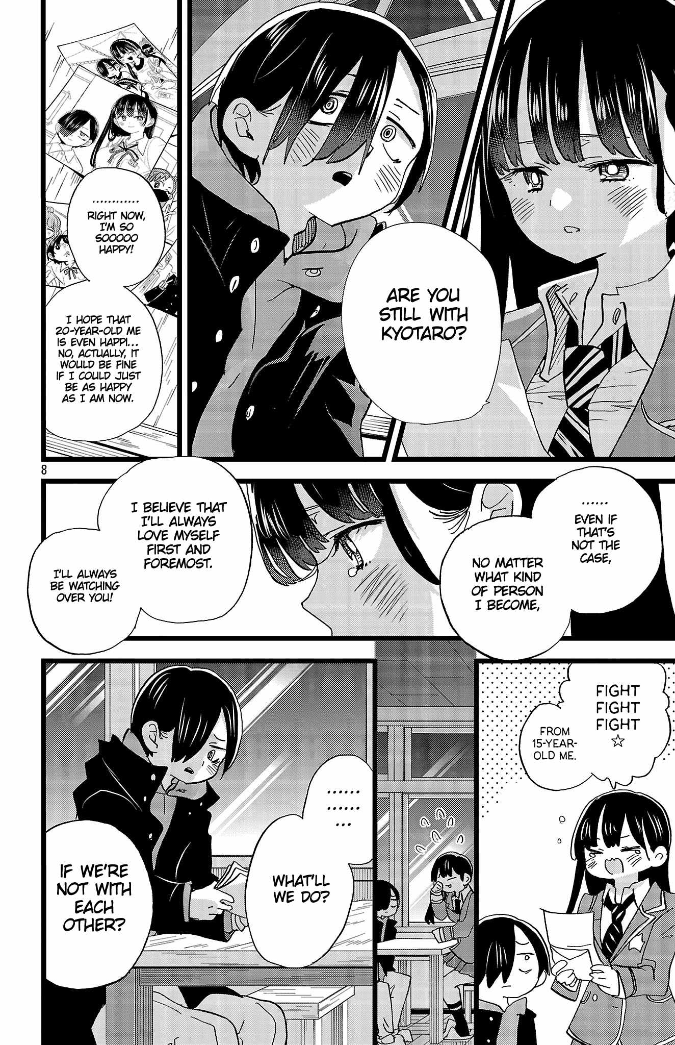 Boku No Kokoro No Yabai Yatsu Chapter 196 page 9