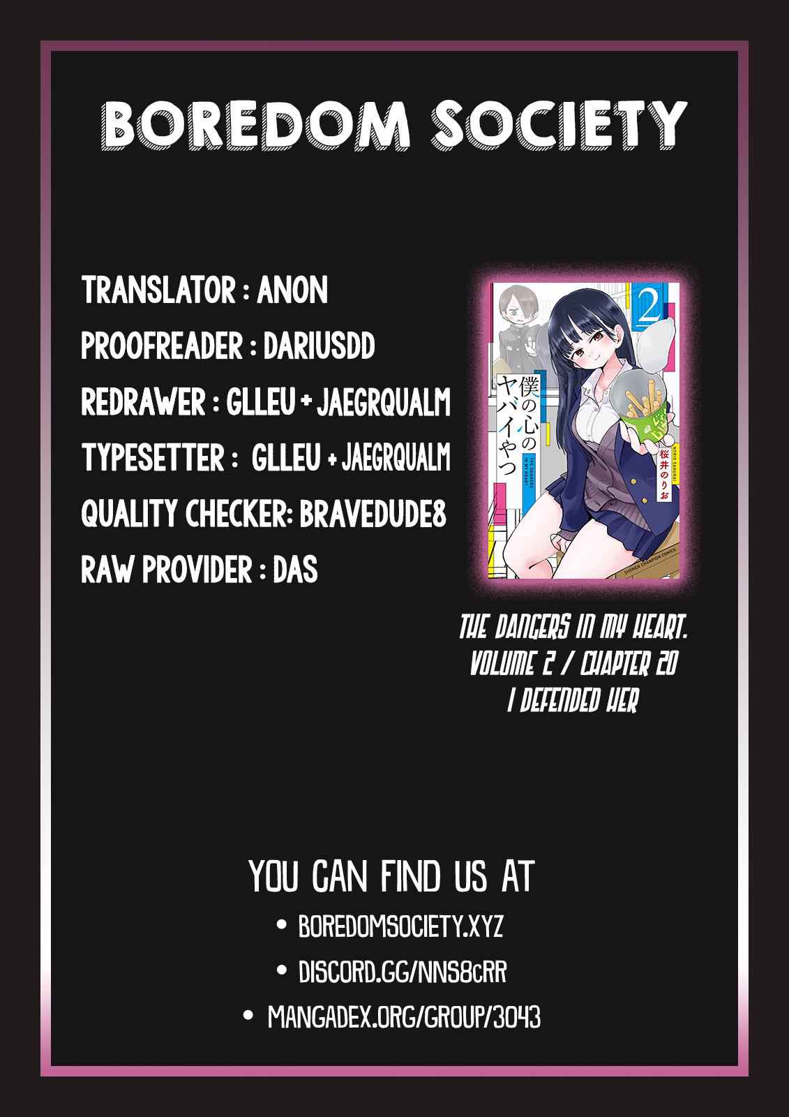 Boku No Kokoro No Yabai Yatsu Chapter 20 page 12