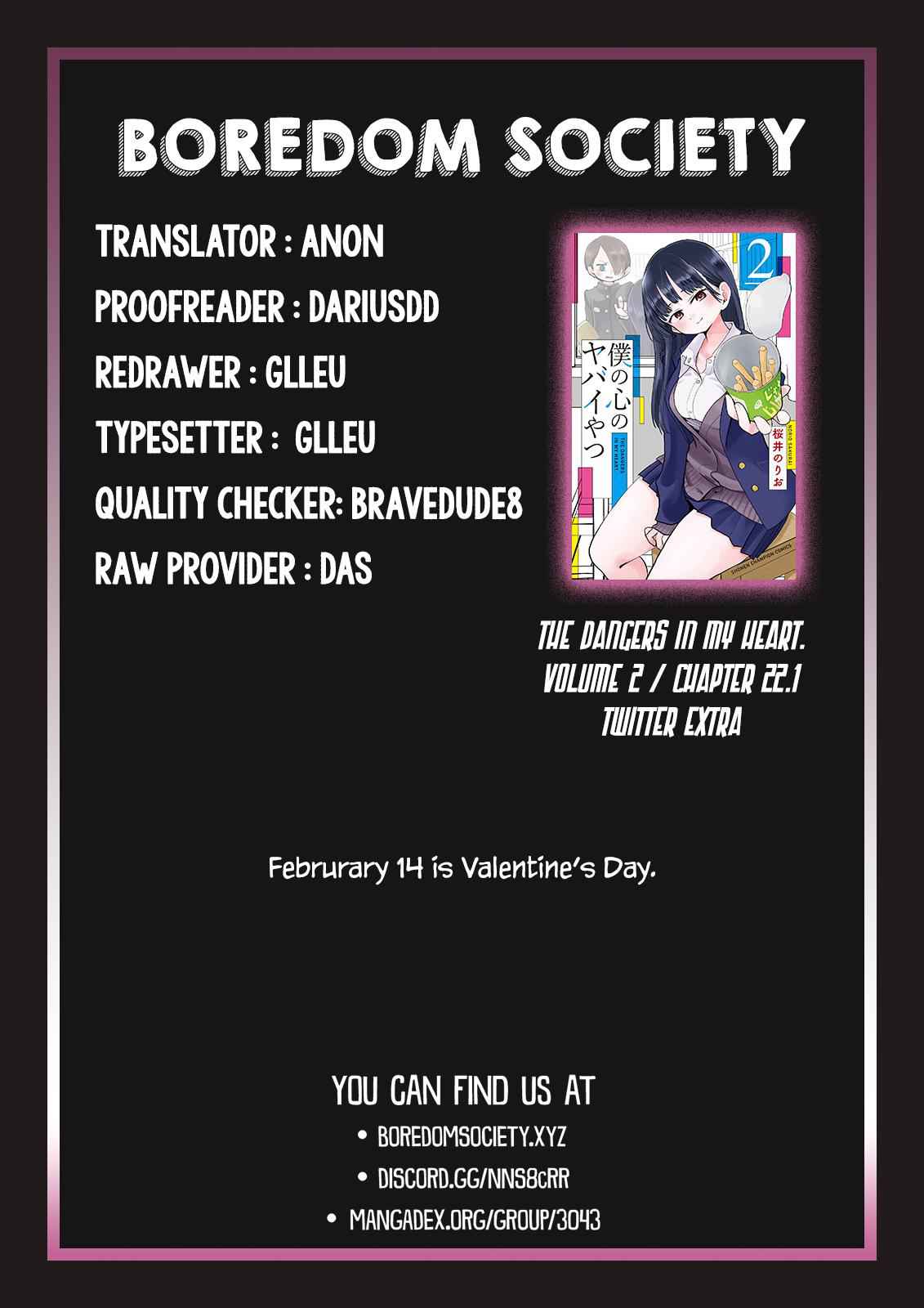 Boku No Kokoro No Yabai Yatsu Chapter 22.1 page 4