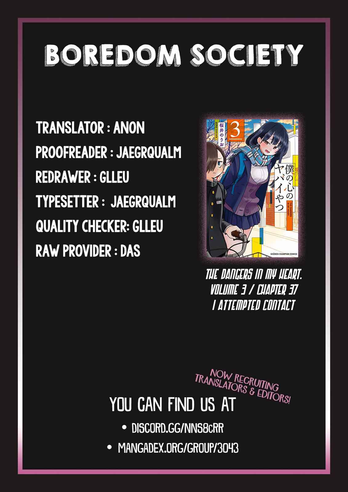 Boku No Kokoro No Yabai Yatsu Chapter 37 page 13