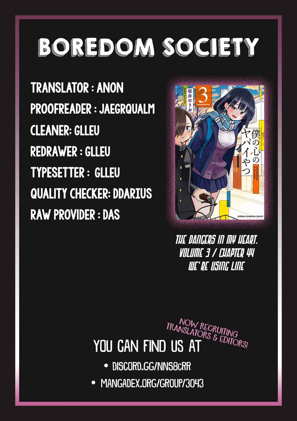 Boku No Kokoro No Yabai Yatsu Chapter 44 page 12