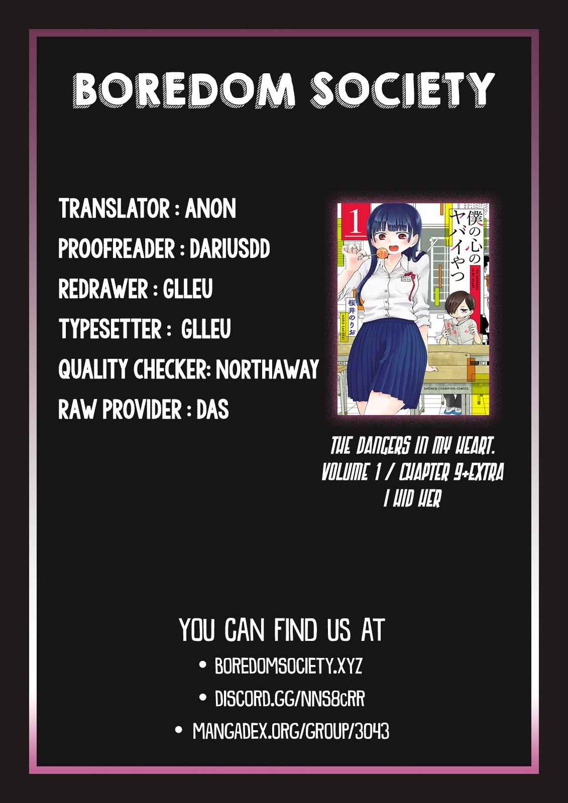 Boku No Kokoro No Yabai Yatsu Chapter 9 page 11
