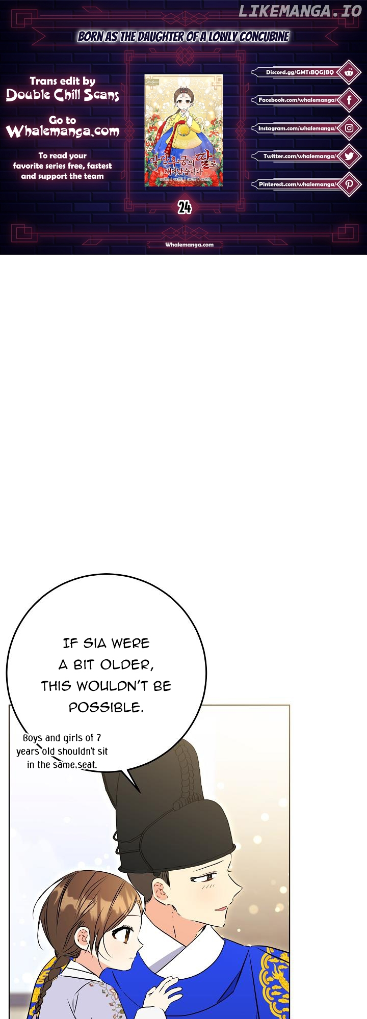 Born As The Daughter of a Lowly Concubine Chapter 24 page 1
