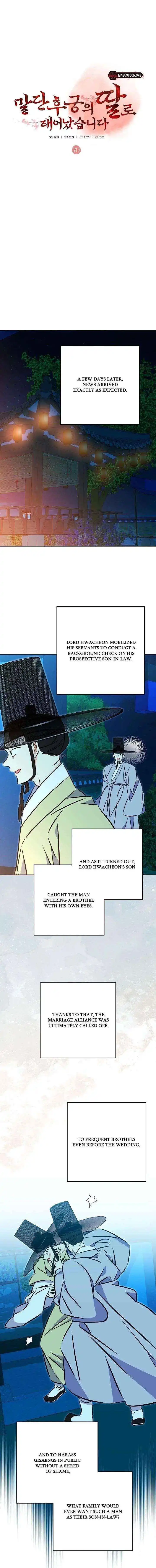 Born As The Daughter of a Lowly Concubine Chapter 70 page 8