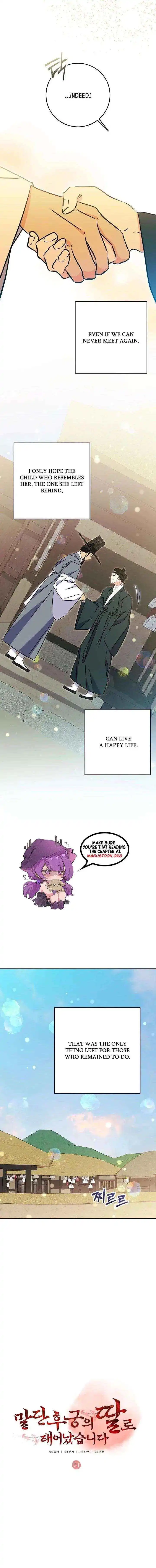 Born As The Daughter of a Lowly Concubine Chapter 74 page 11